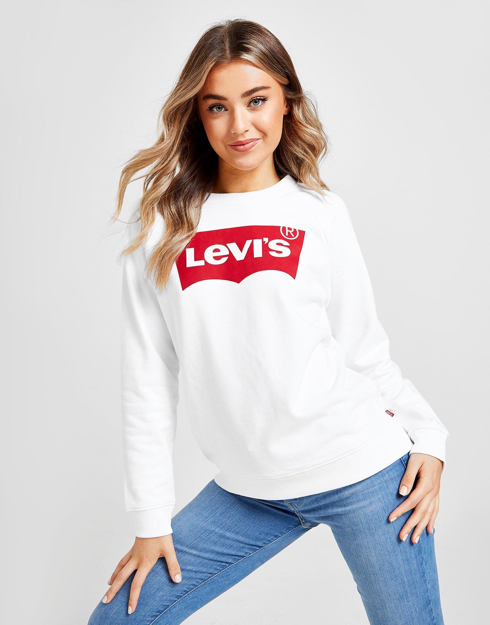 levis batwing crew sweatshirt