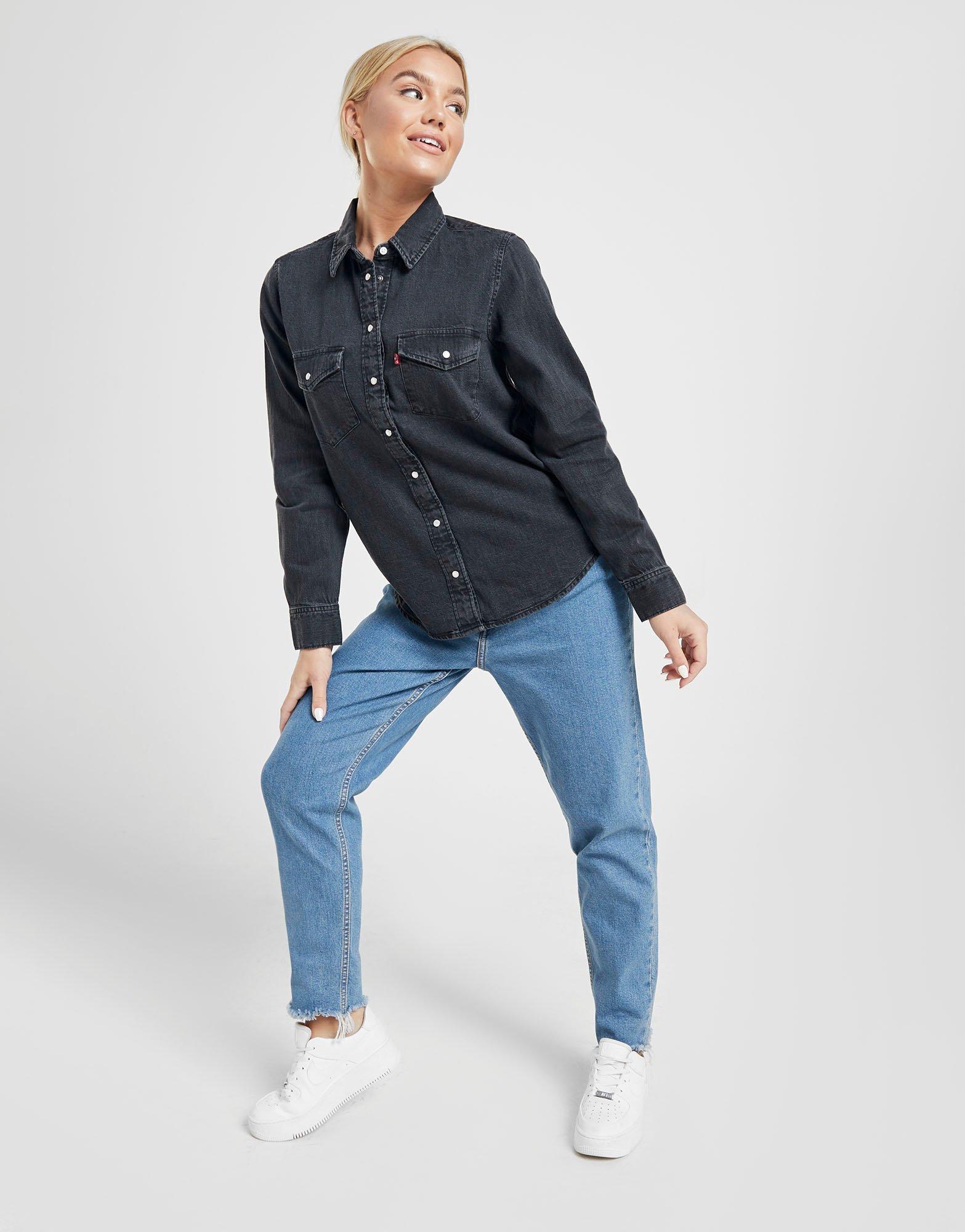 levis denim shirt for ladies