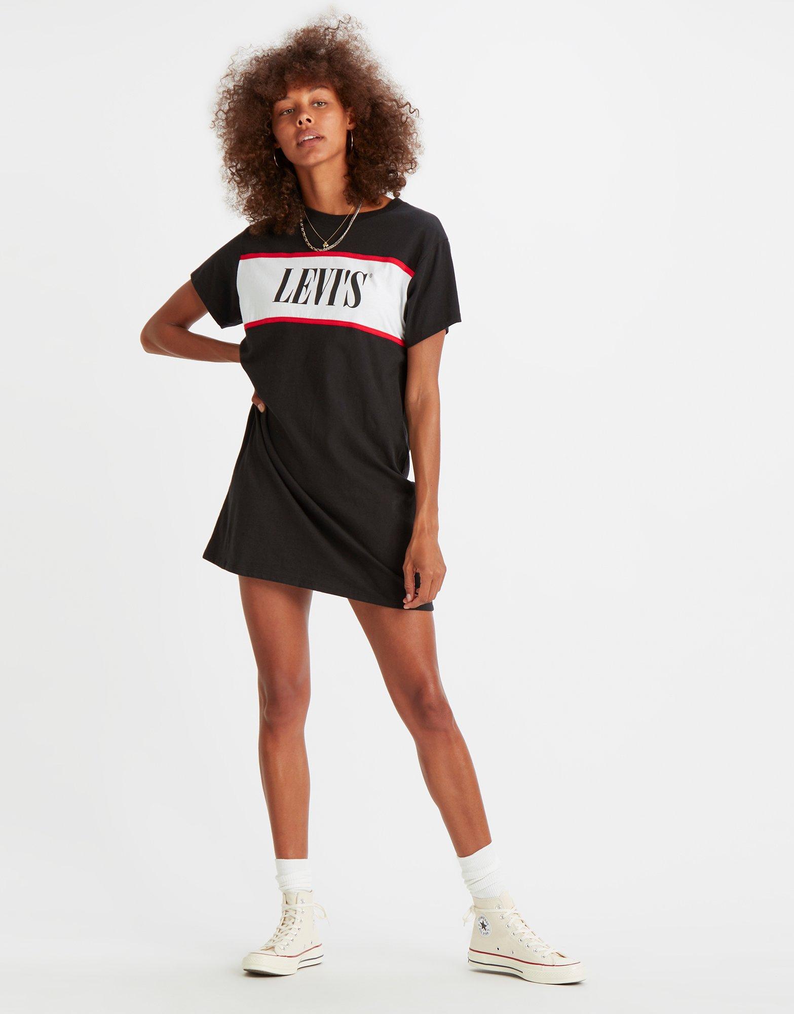 t shirt dress levis