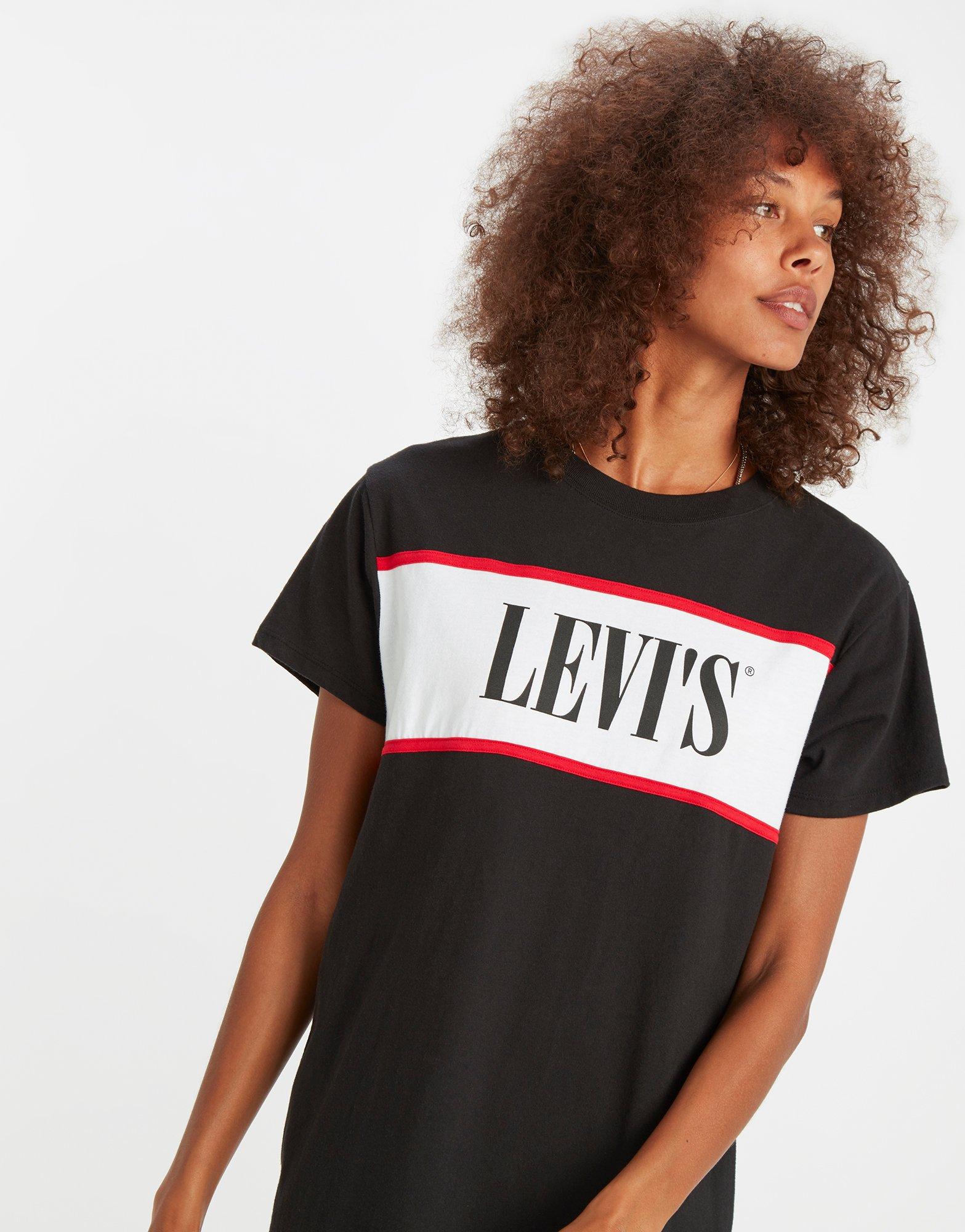 t shirt dress levis