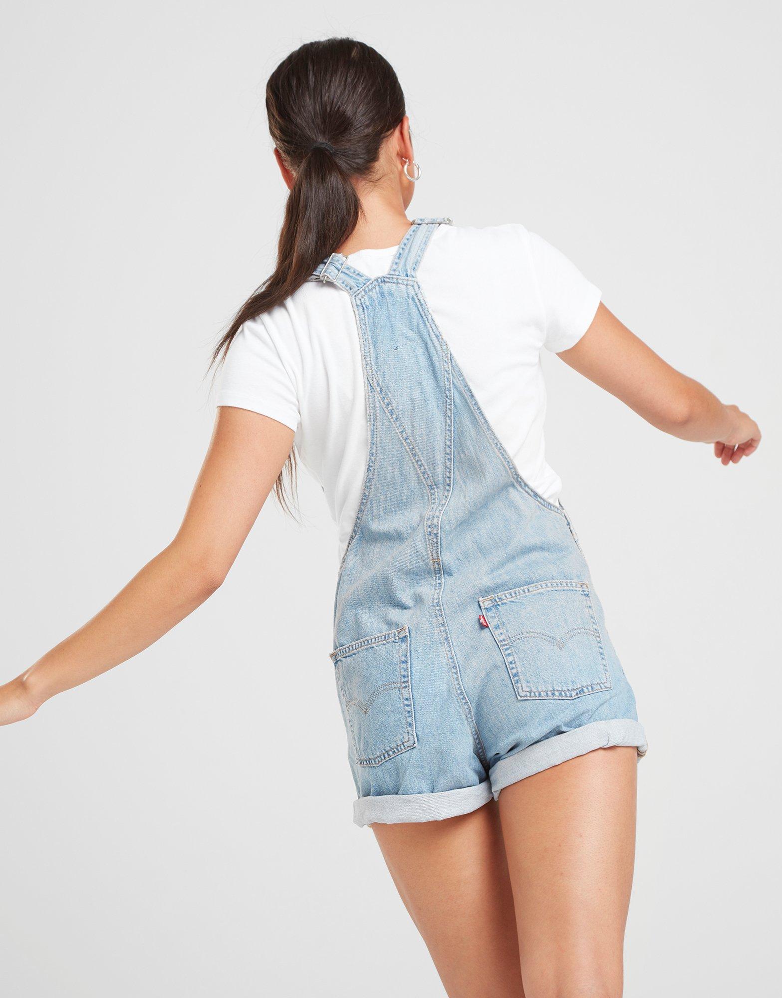 levis short dungarees