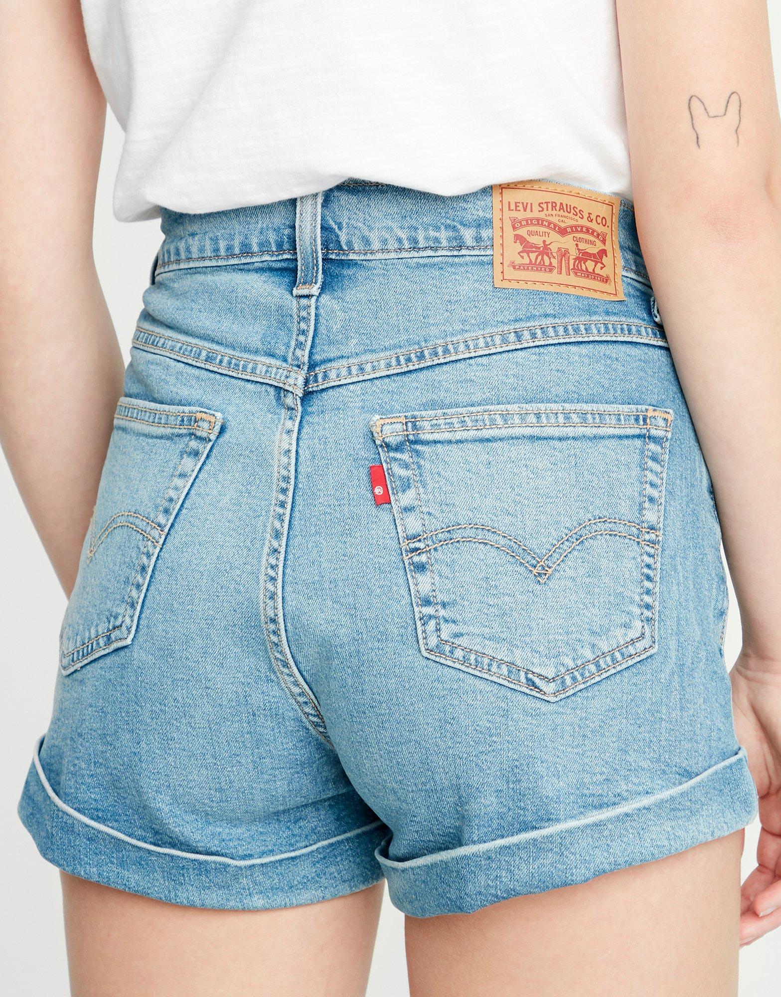 levi strauss high waisted shorts