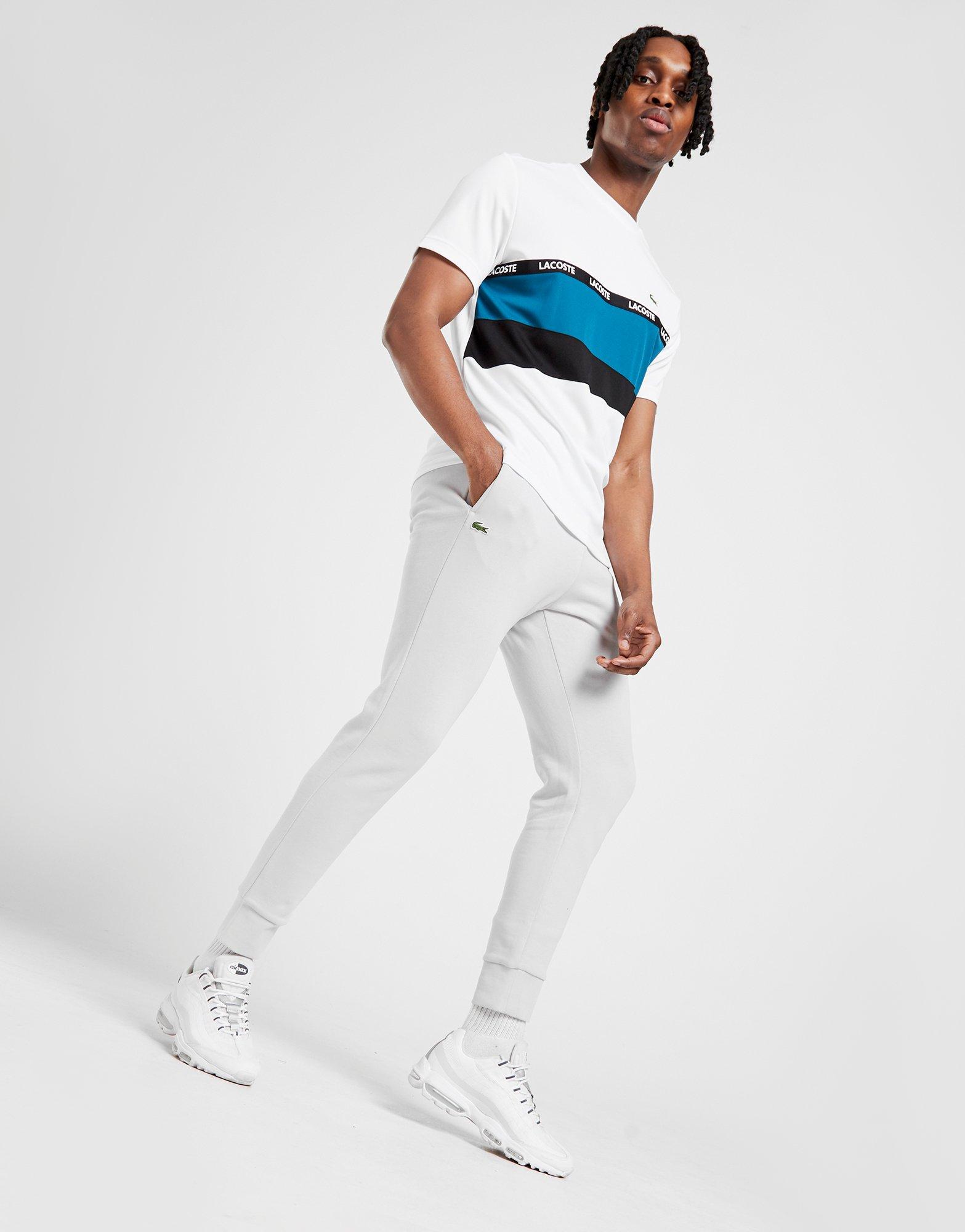 lacoste core slim joggers