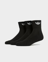 adidas Originals Pack de 3 Pares de Meias Mid Ankle