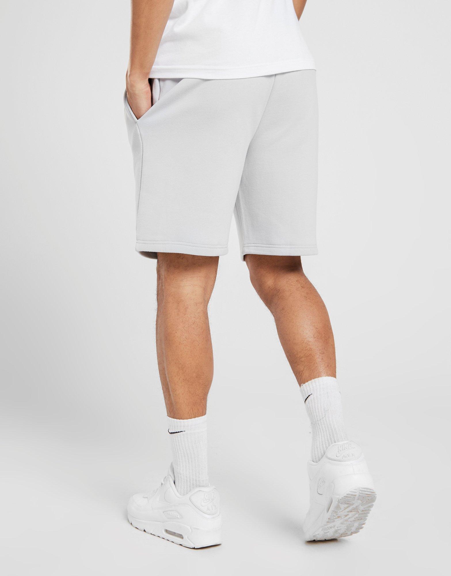 lacoste shorts grey