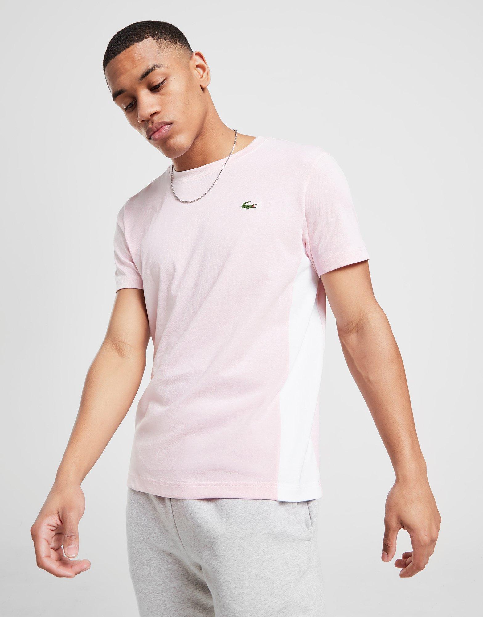 lacoste t shirt pink