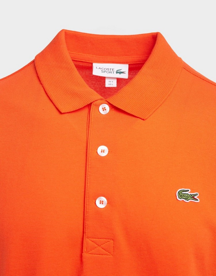 Buy Orange Lacoste Alligator Short Sleeve Polo Shirt Men's | JD Sports ...