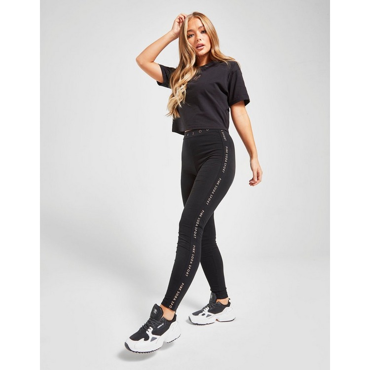 Pink Soda Sport Lurex Tape Leggings