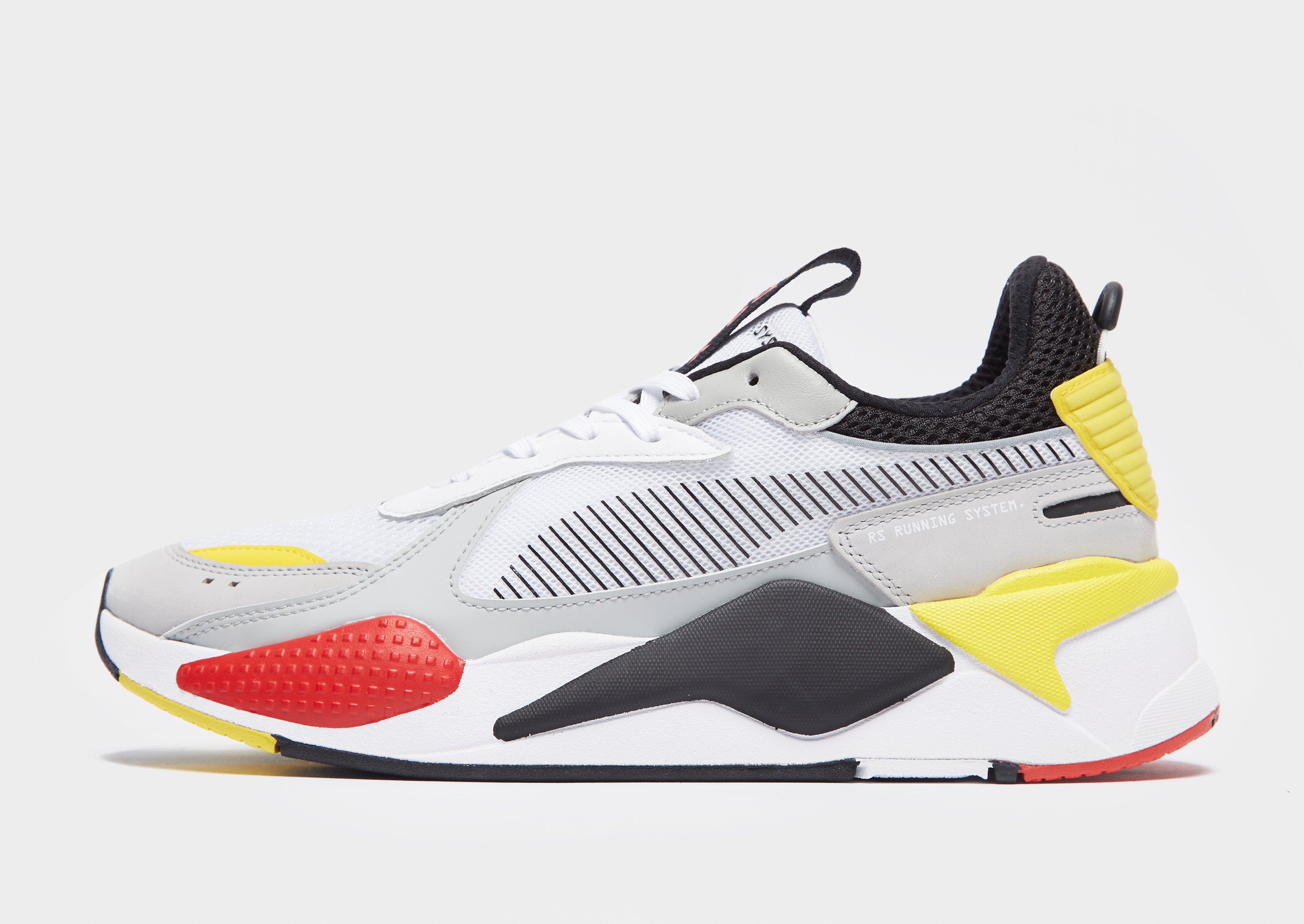 puma rs x toys yellow