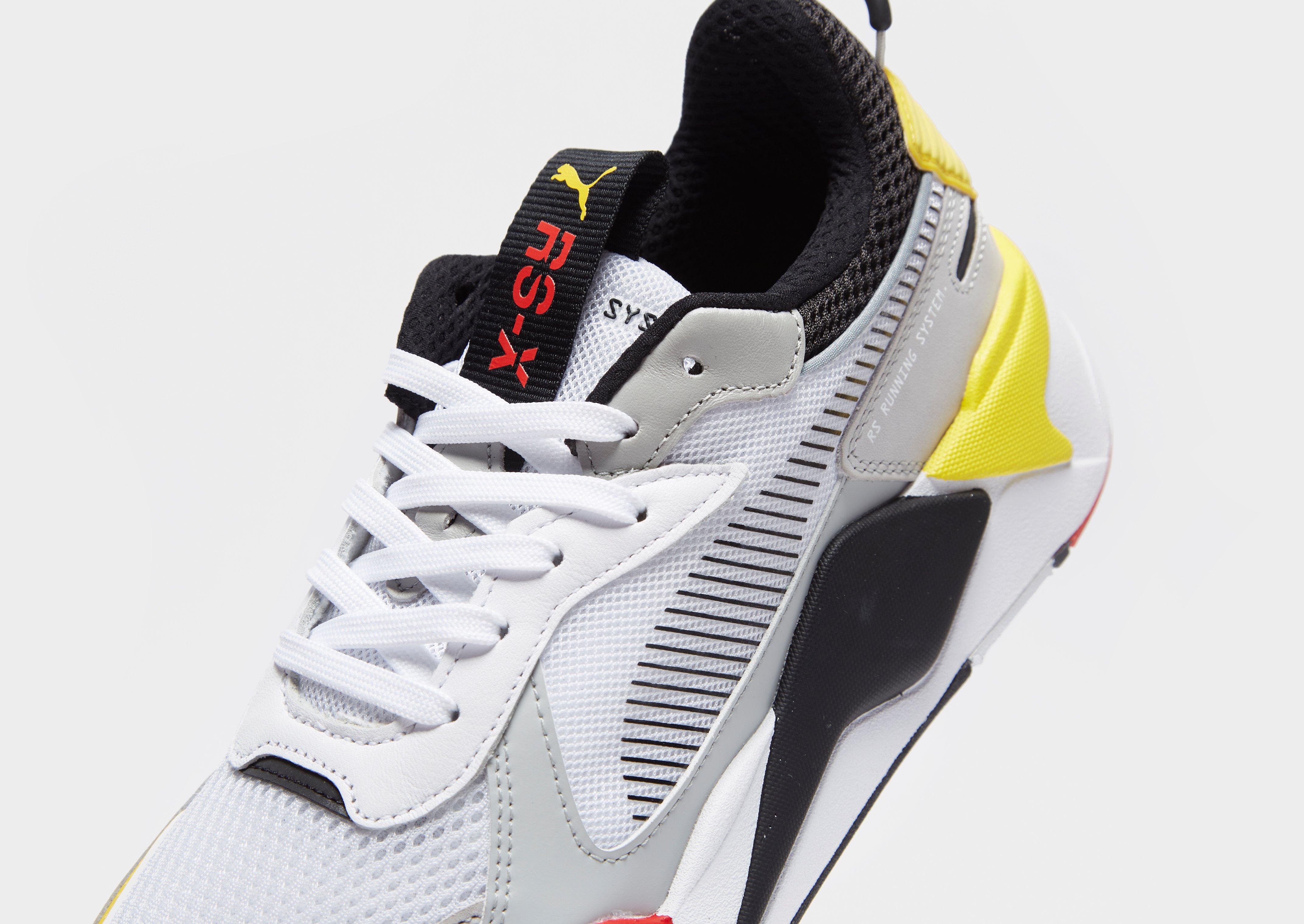 puma rs x toys grey yellow