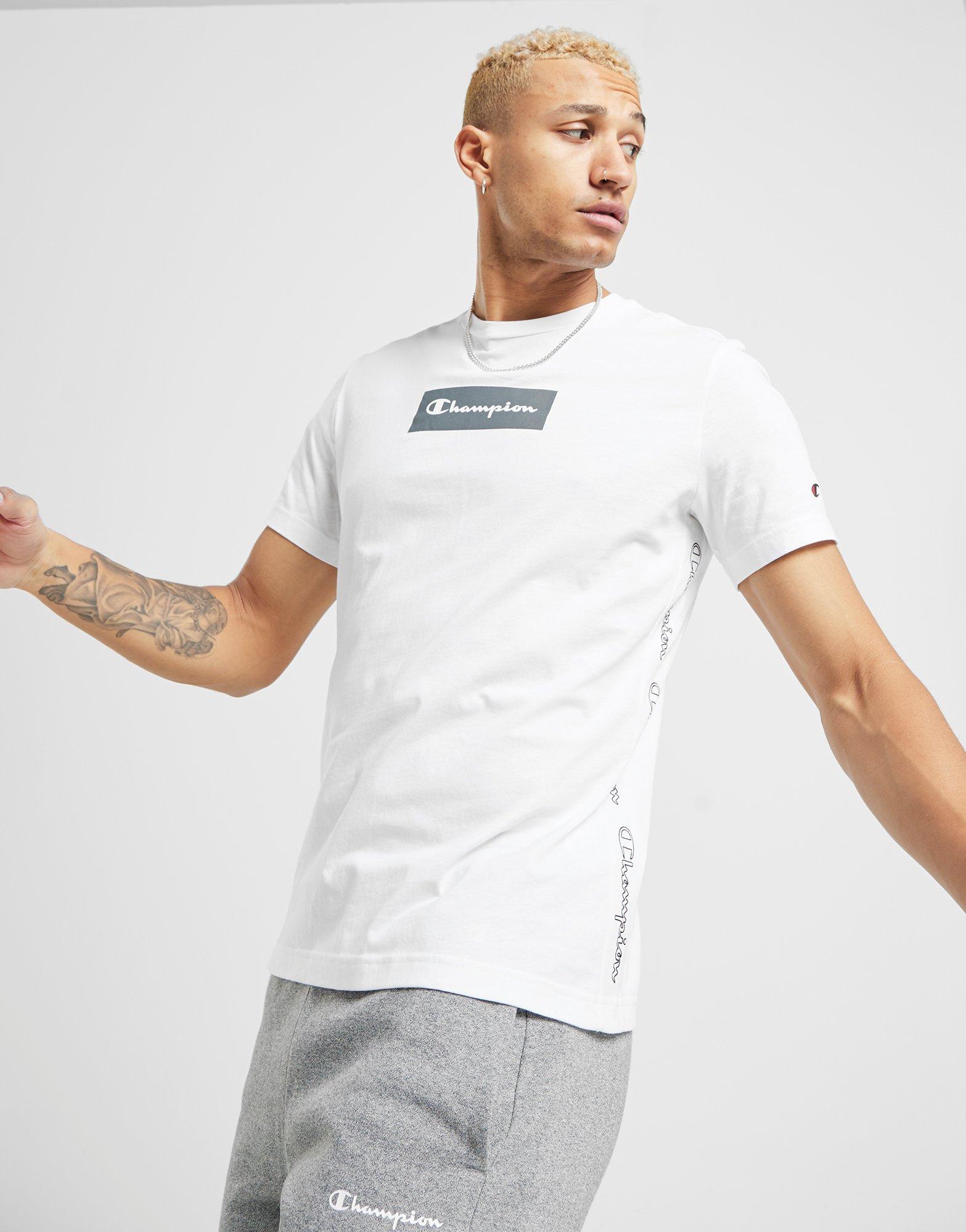 Buy Champion Tape T-Shirt | JD Sports