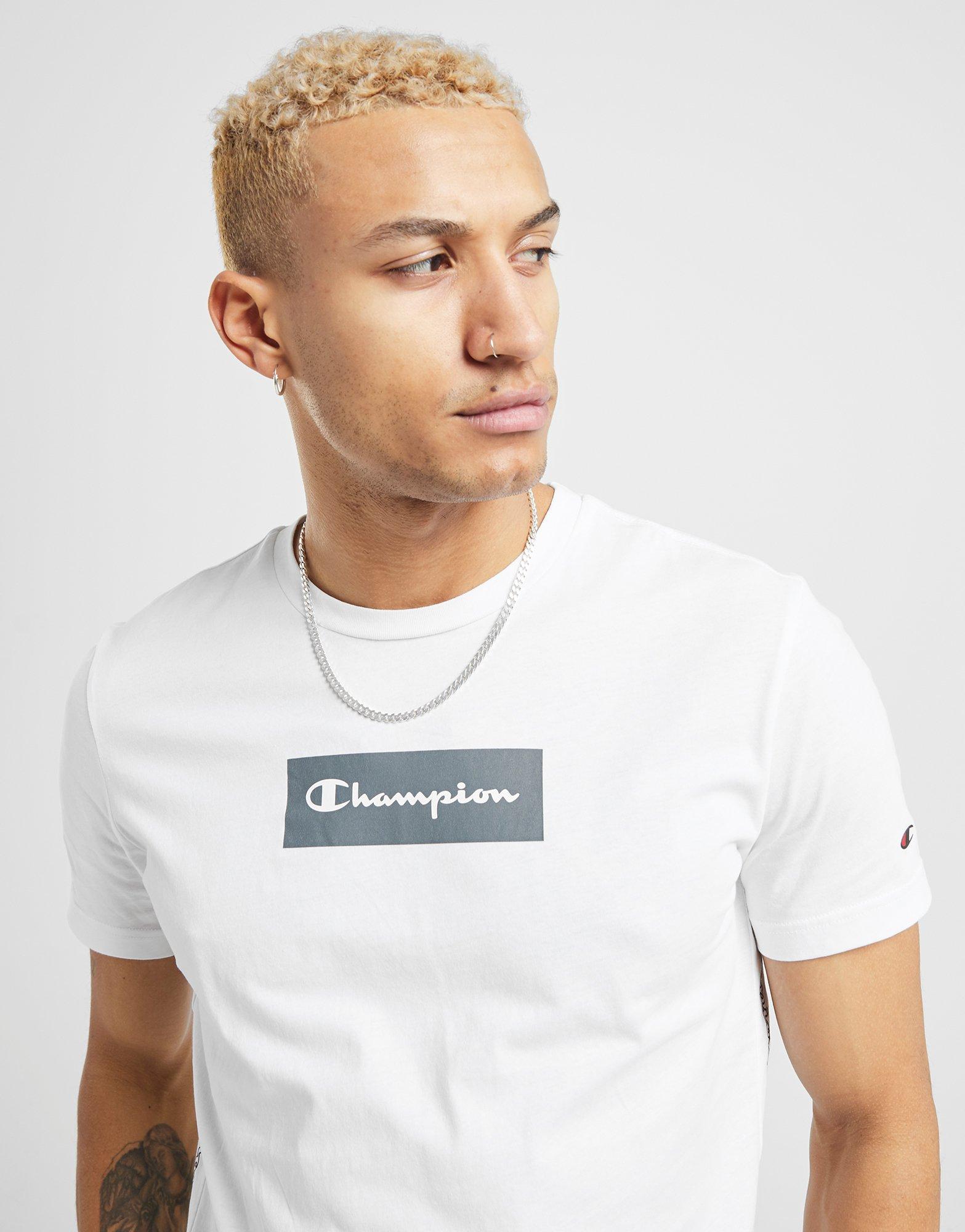 champion tape shirt