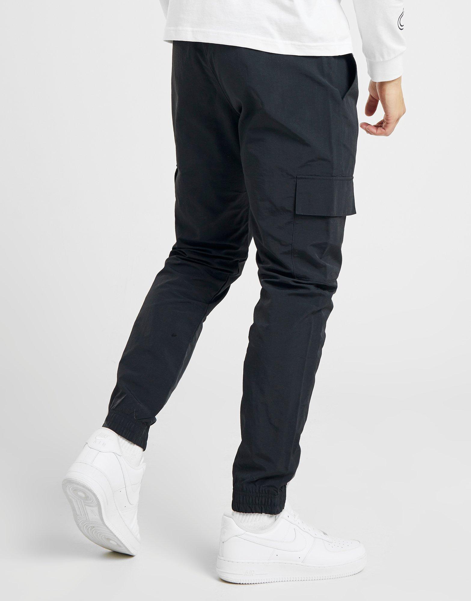 men's woven cargo trousers