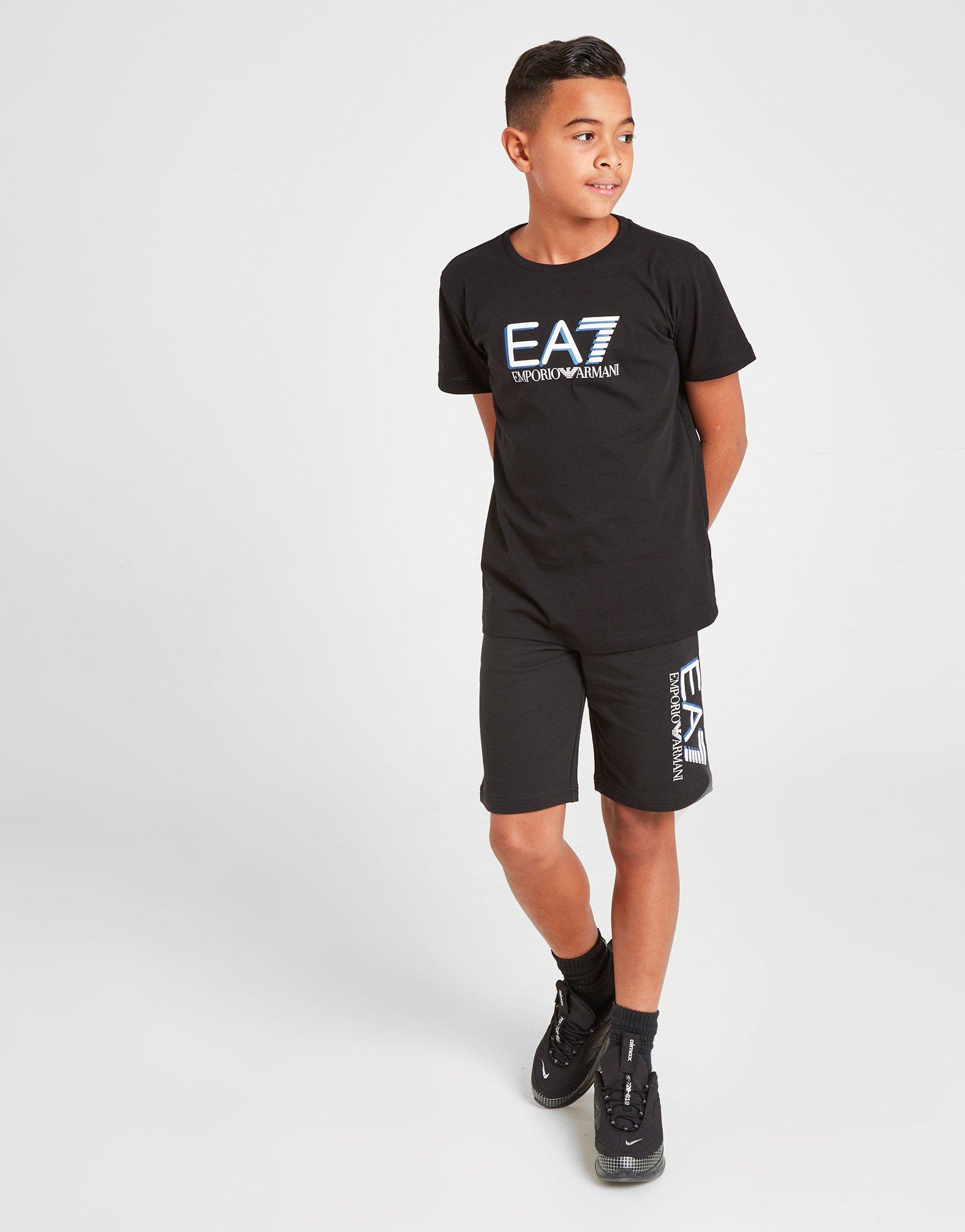 ea7 shorts and t shirt