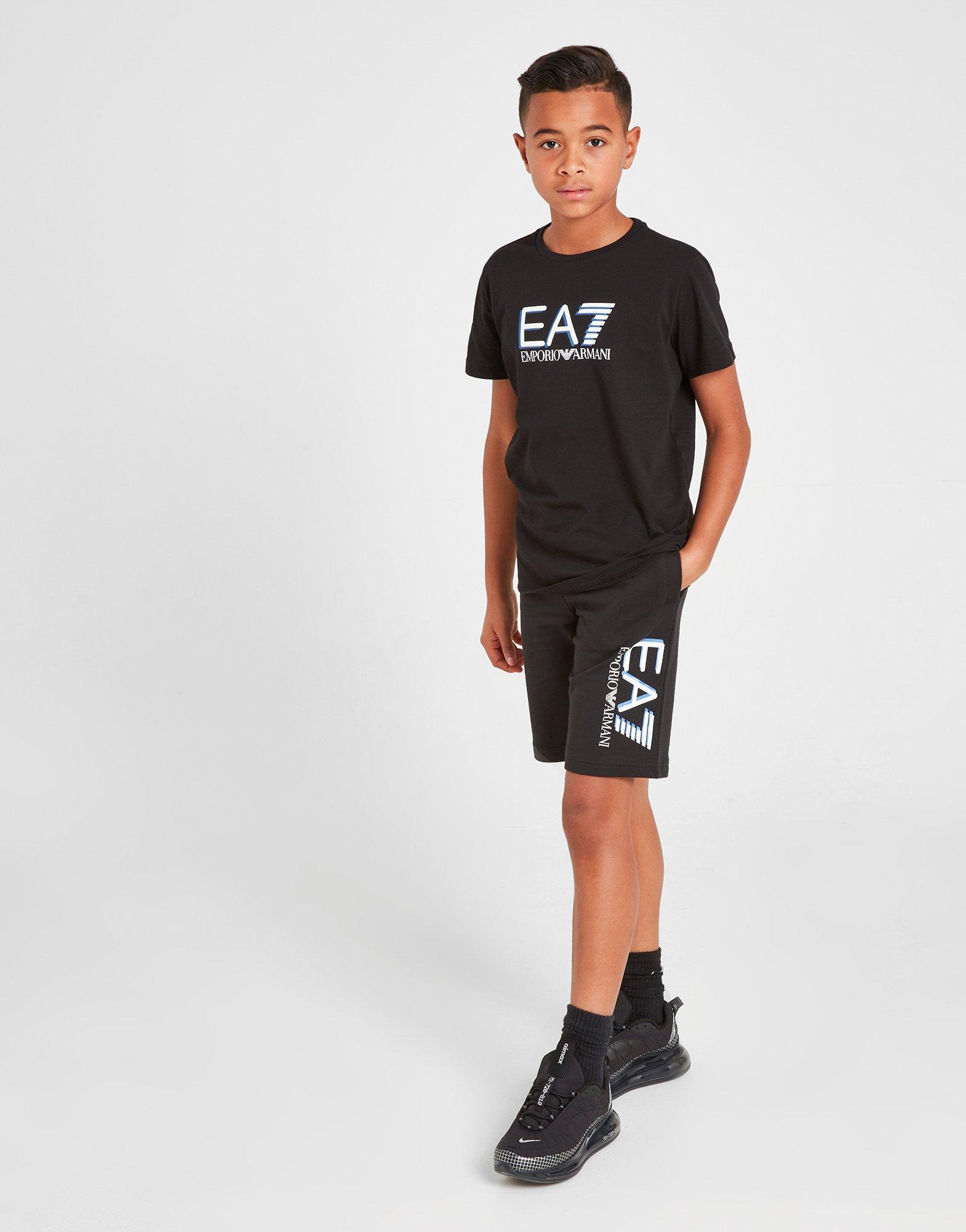 junior ea7 shorts