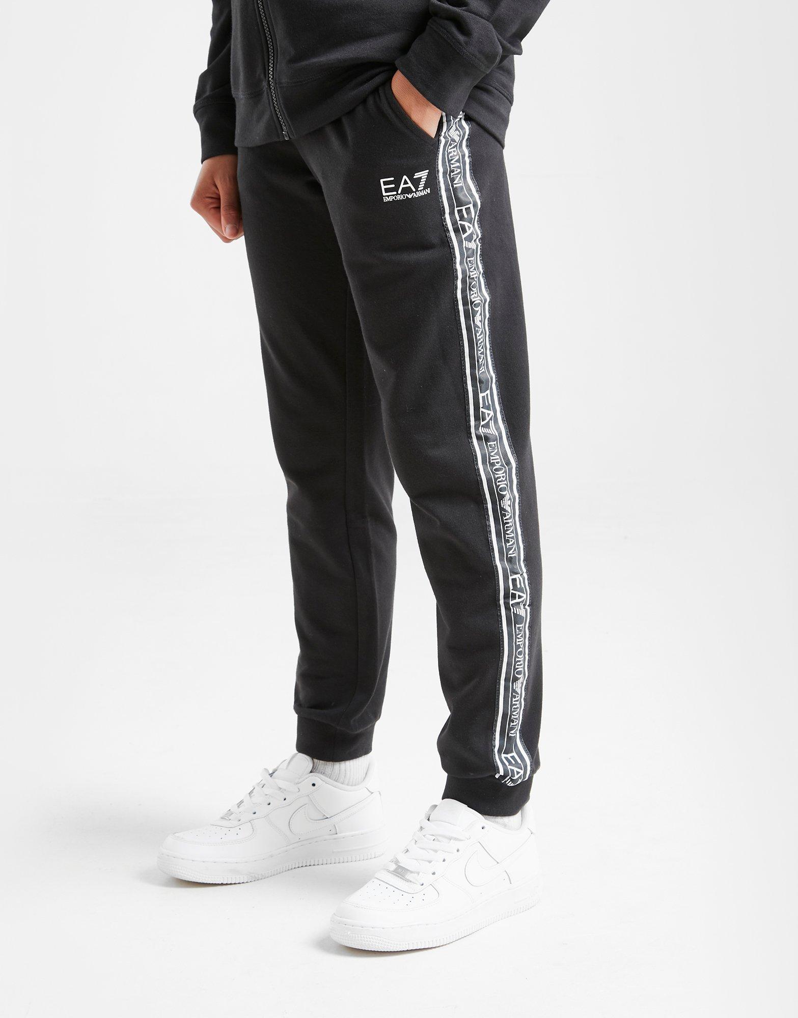 ea7 black joggers