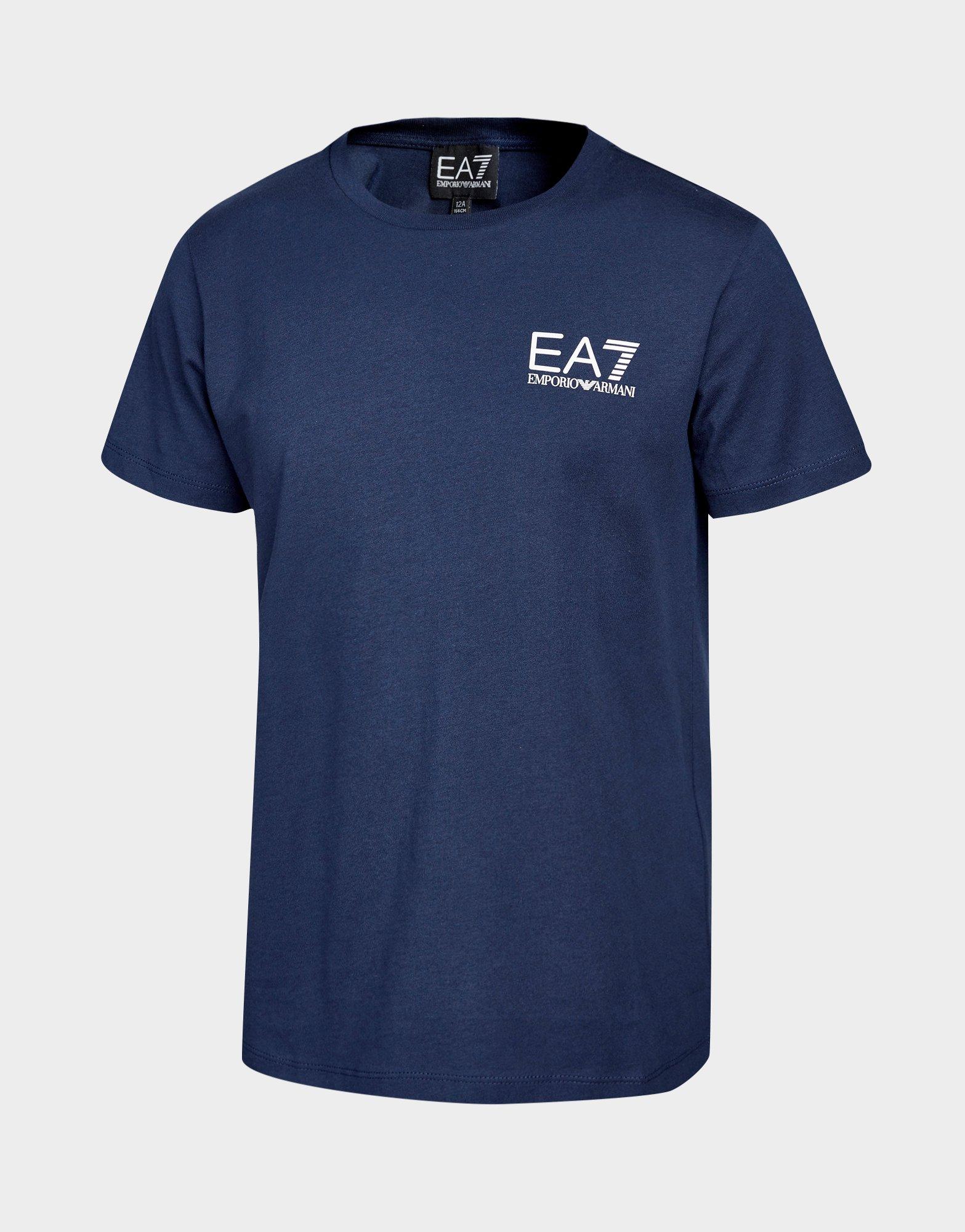 emporio armani blue t shirt