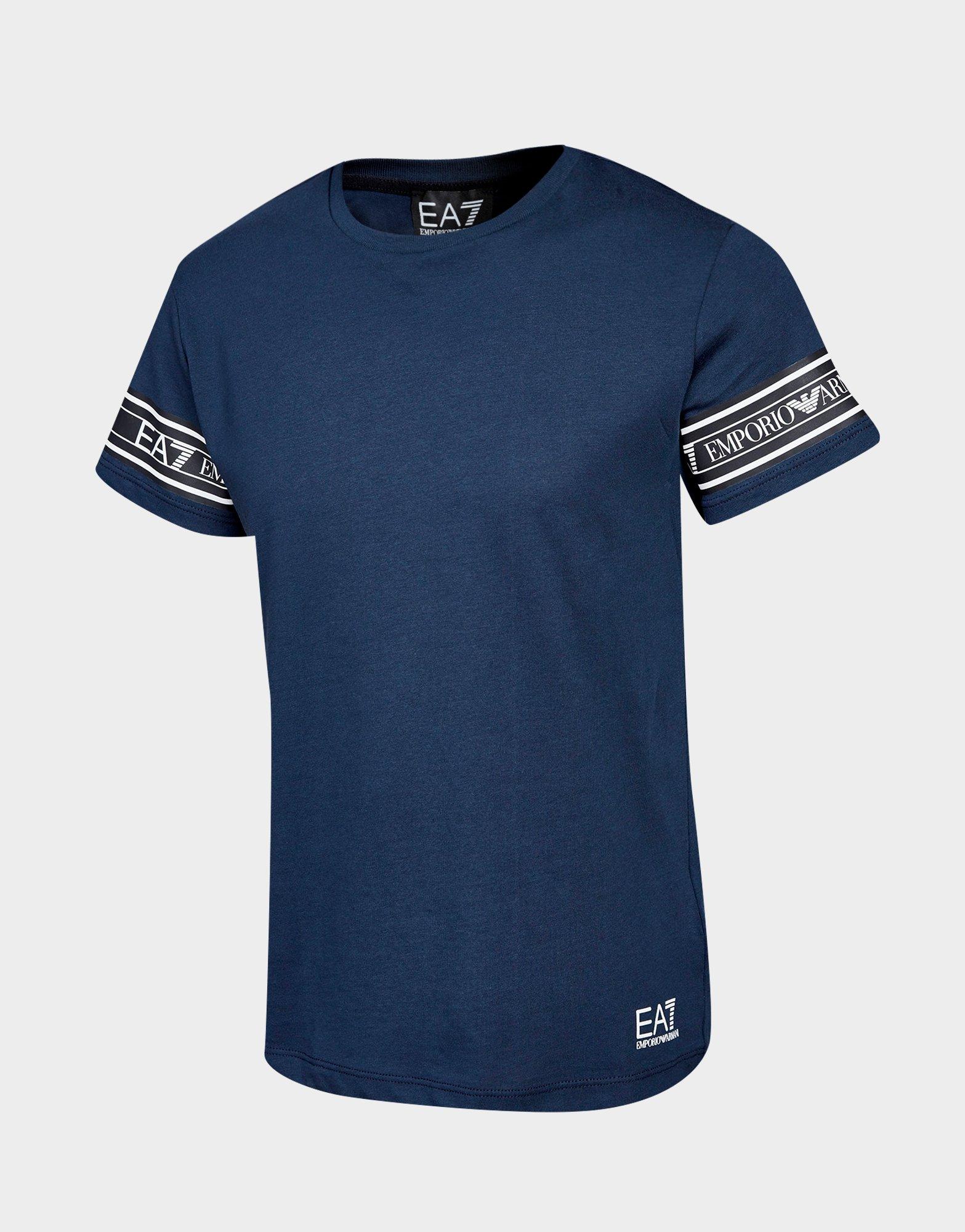 emporio armani blue t shirt