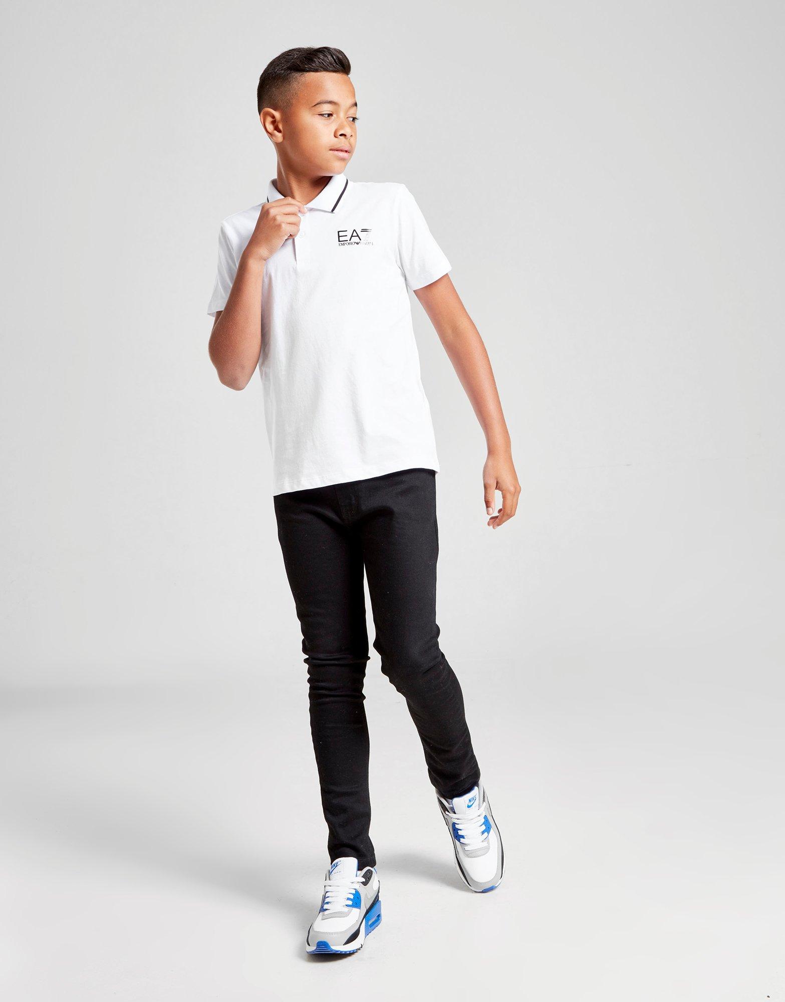 ea7 junior polo shirt