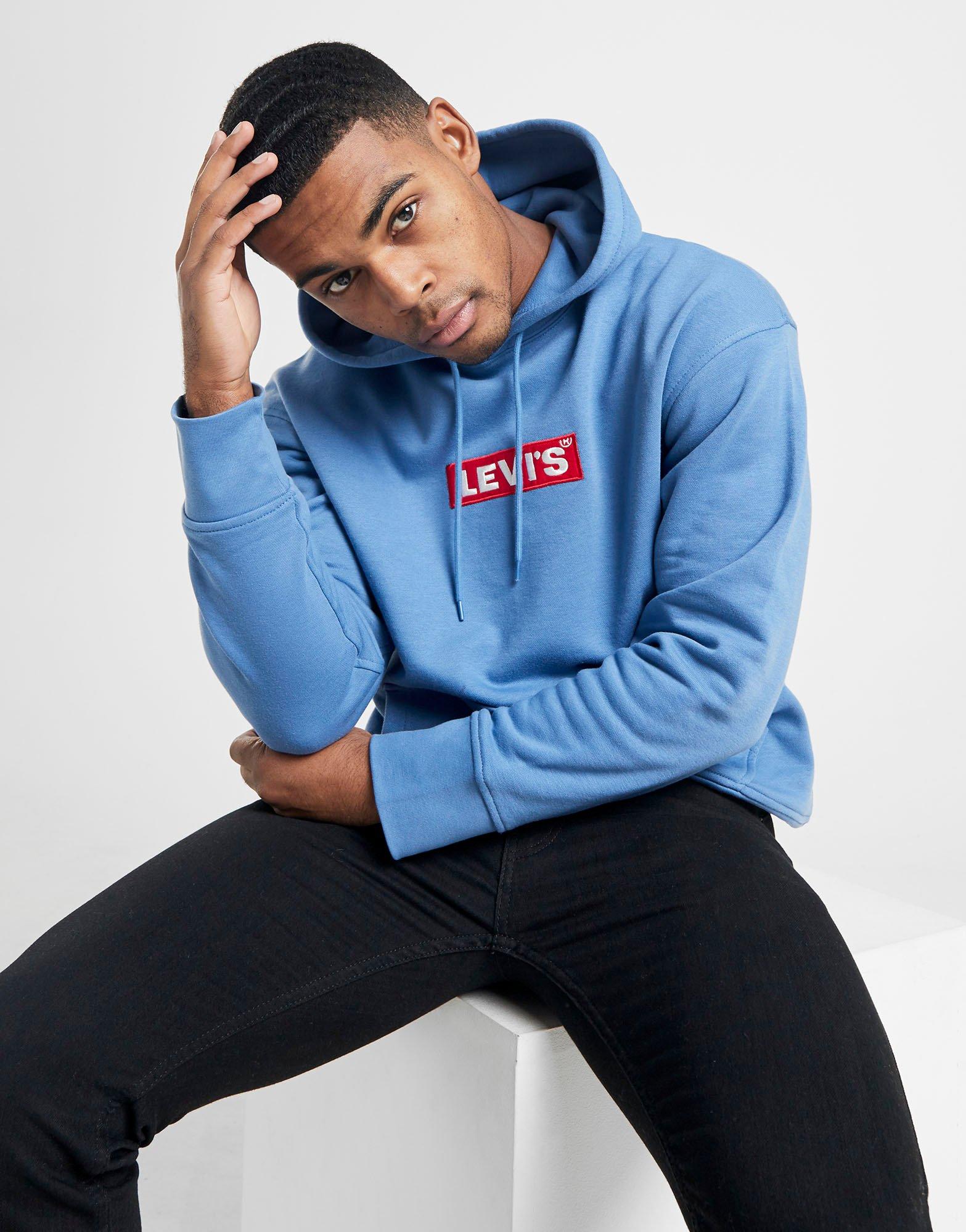 levis box logo hoodie