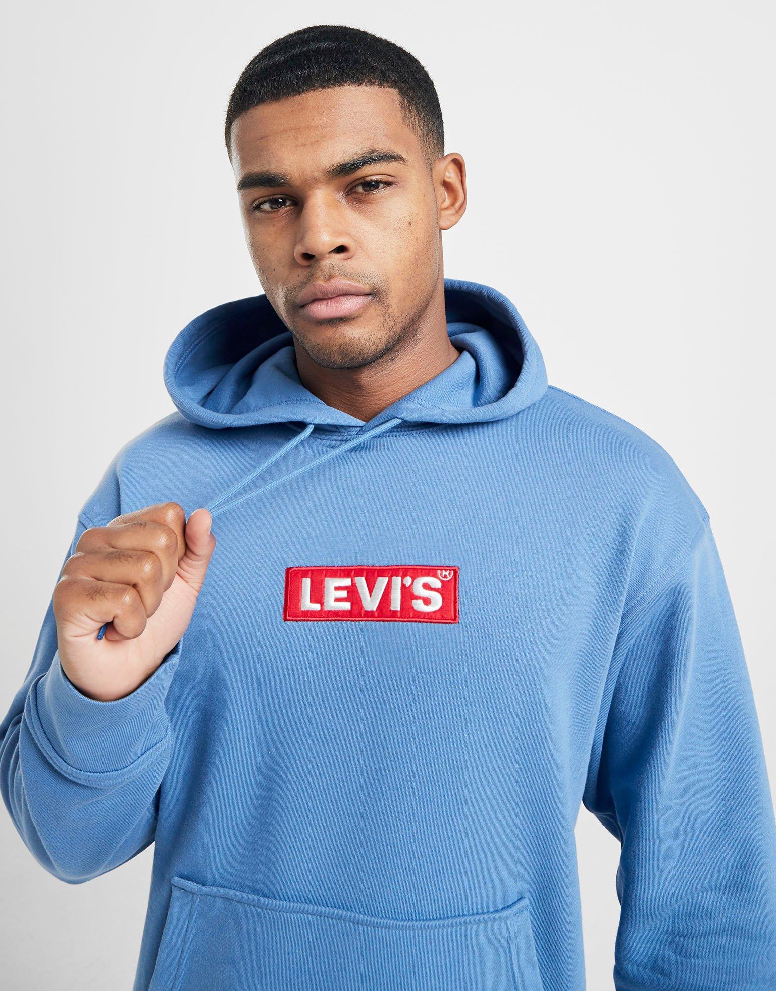 levis box logo hoodie