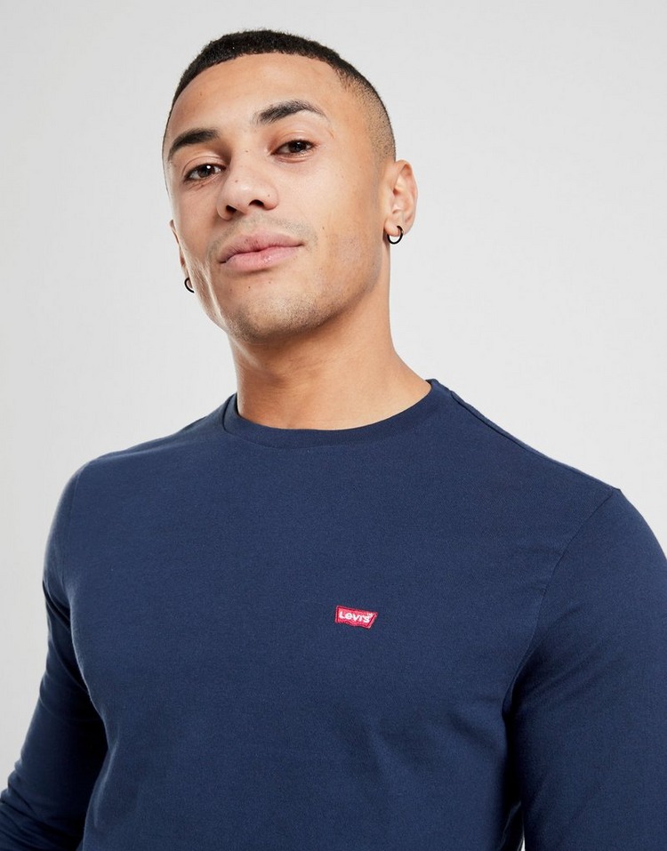 Buy Blue Levis Chest Hit Long Sleeve TShirt JD Sports JD Sports