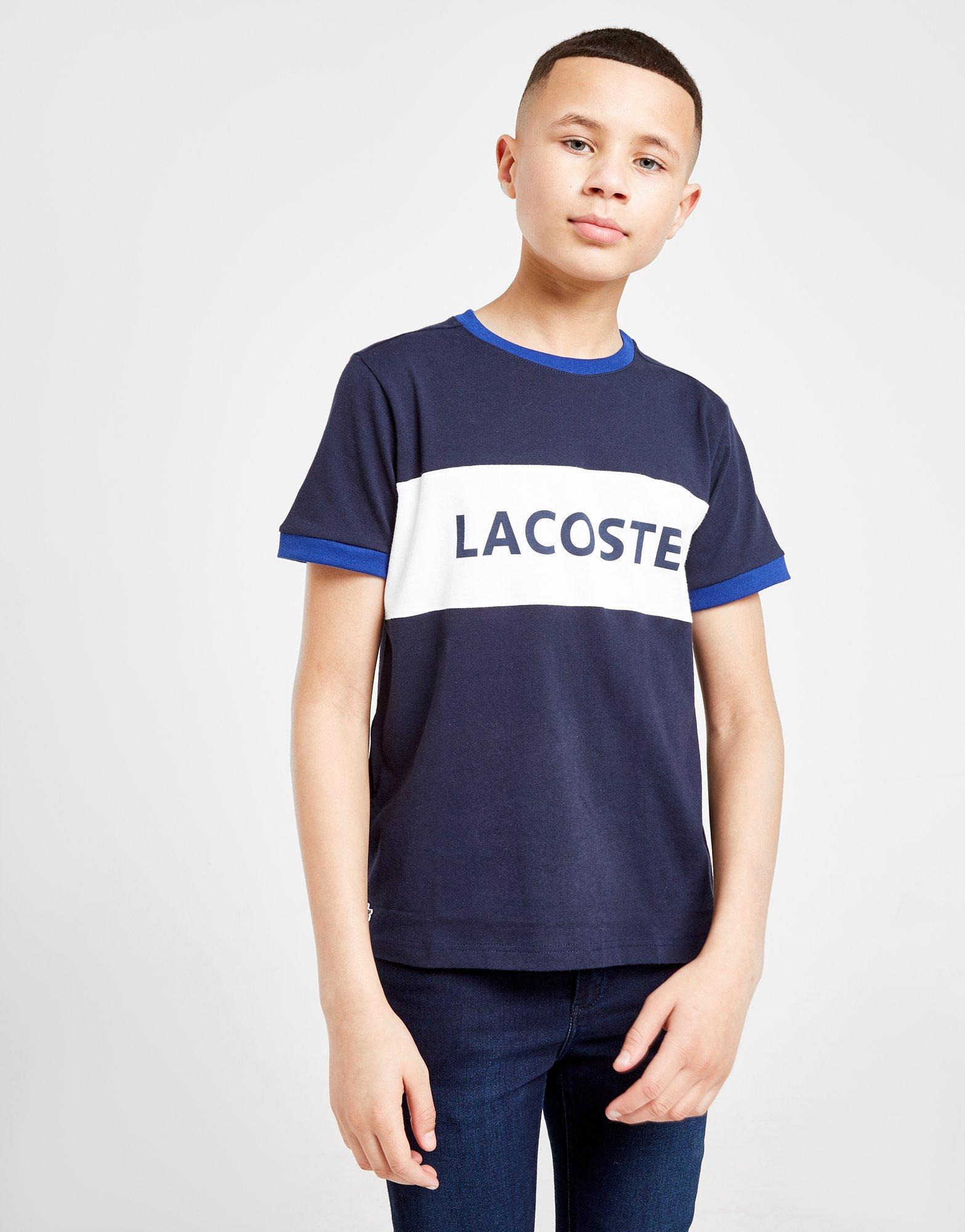 lacoste colour block