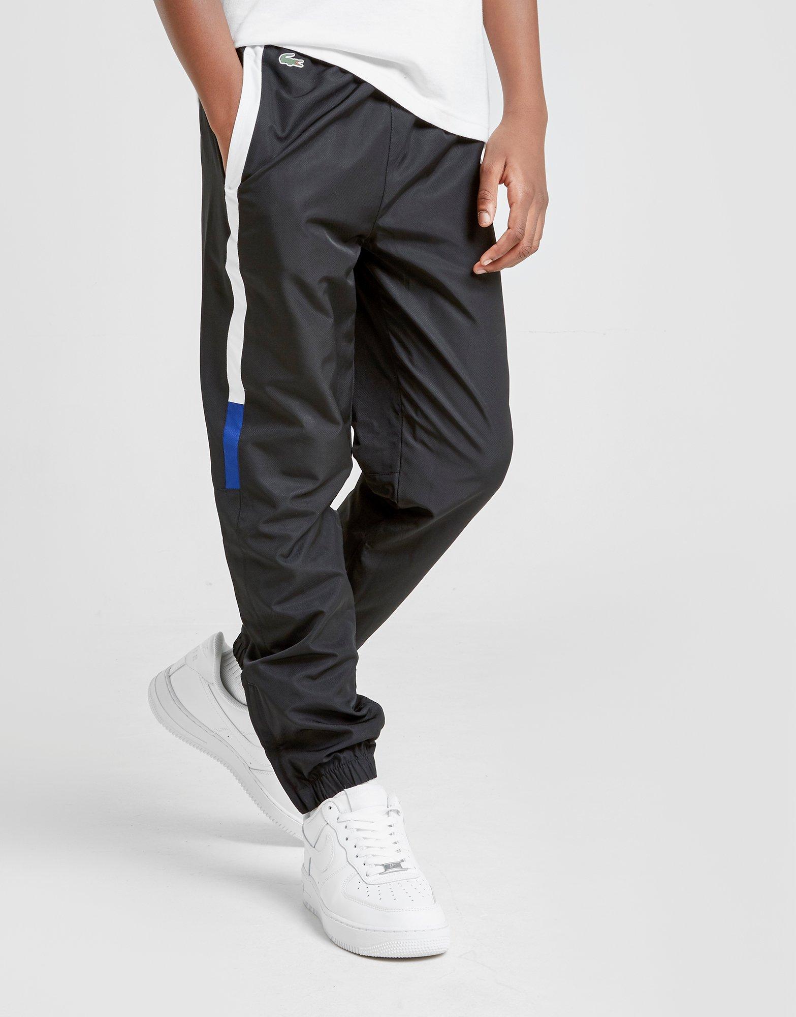 lacoste woven track pants