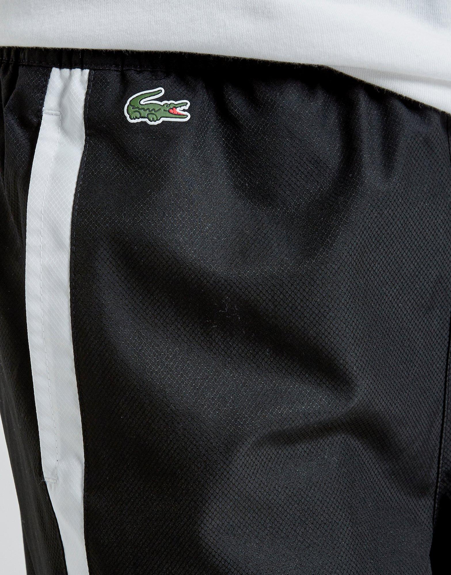 lacoste black track pants