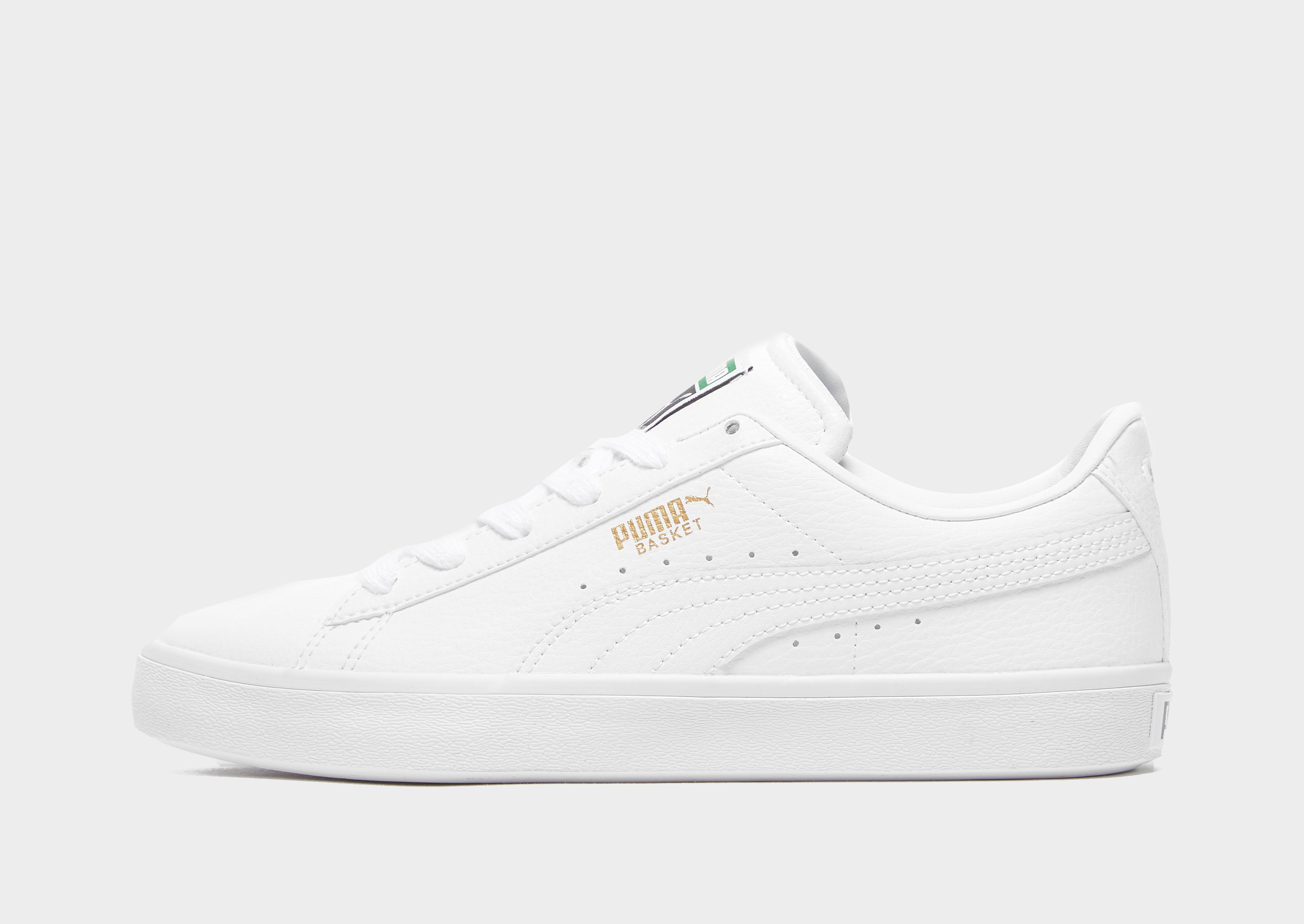 puma basket classic junior white