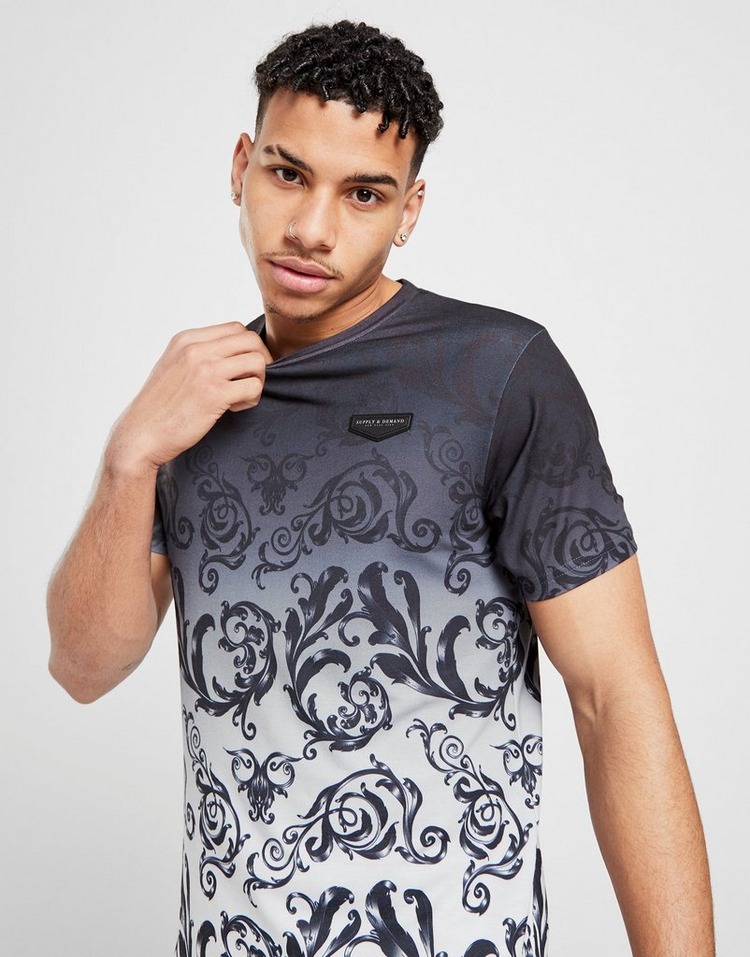 Buy Black Supply & Demand Decor TShirt JD Sports JD Sports Ireland