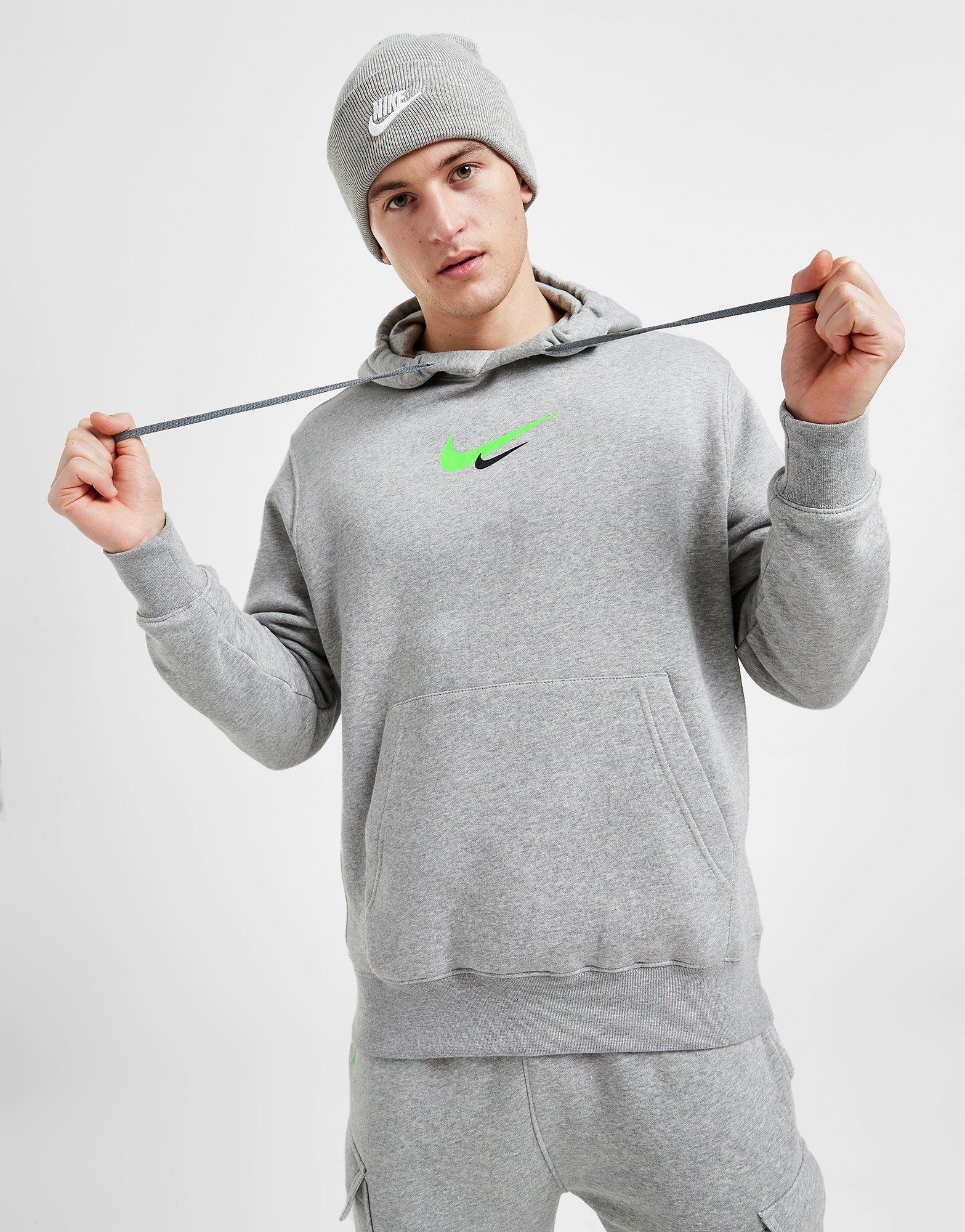 Grey Nike Two Hoodie | Sports Global