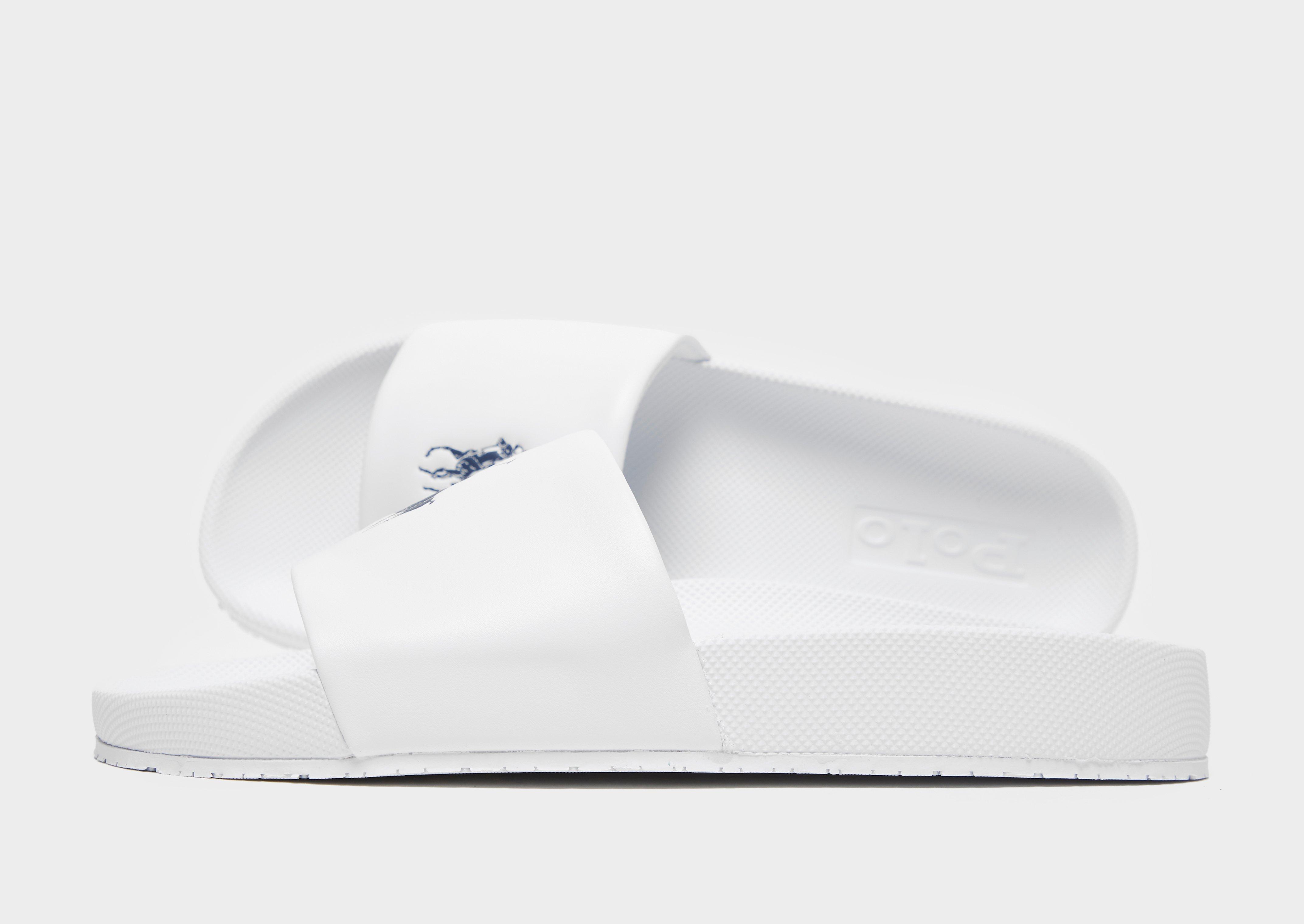 white polo slides