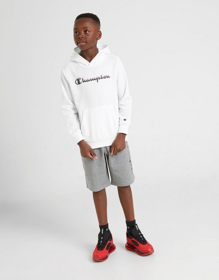 Compra Champion sudadera con capucha Fleece júnior en Blanco JD Sports