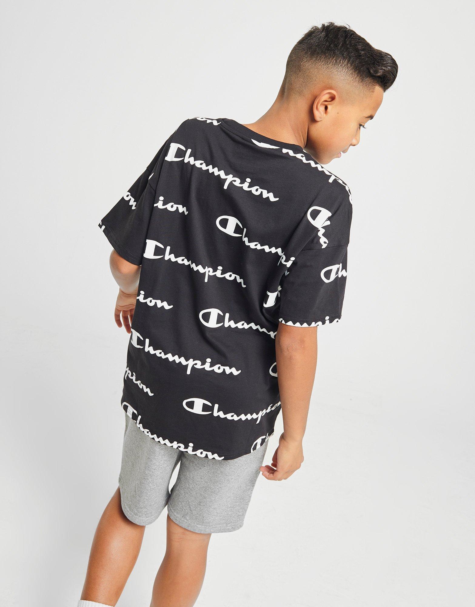 champion all over print t shirt