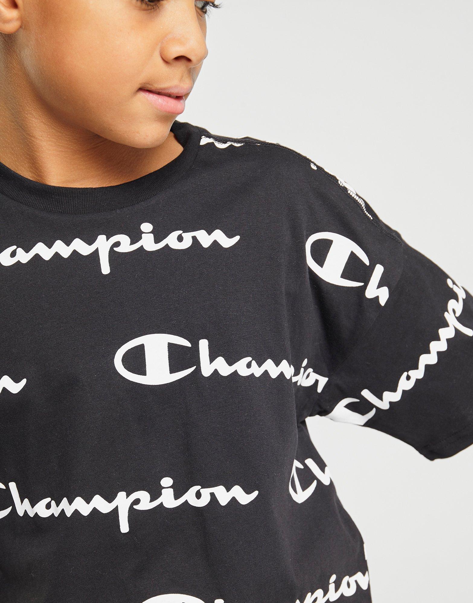 champion junior t shirt