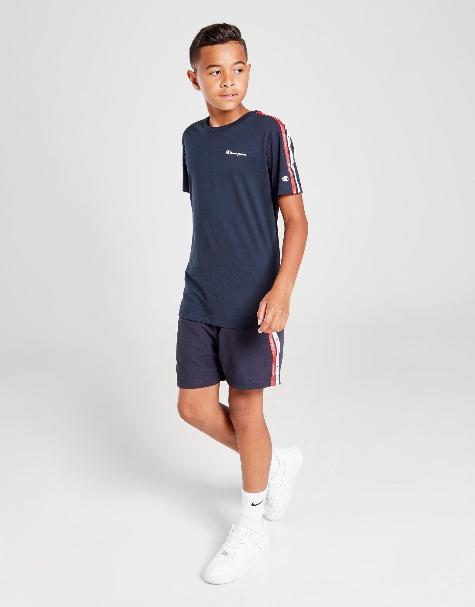 champion tape shorts junior