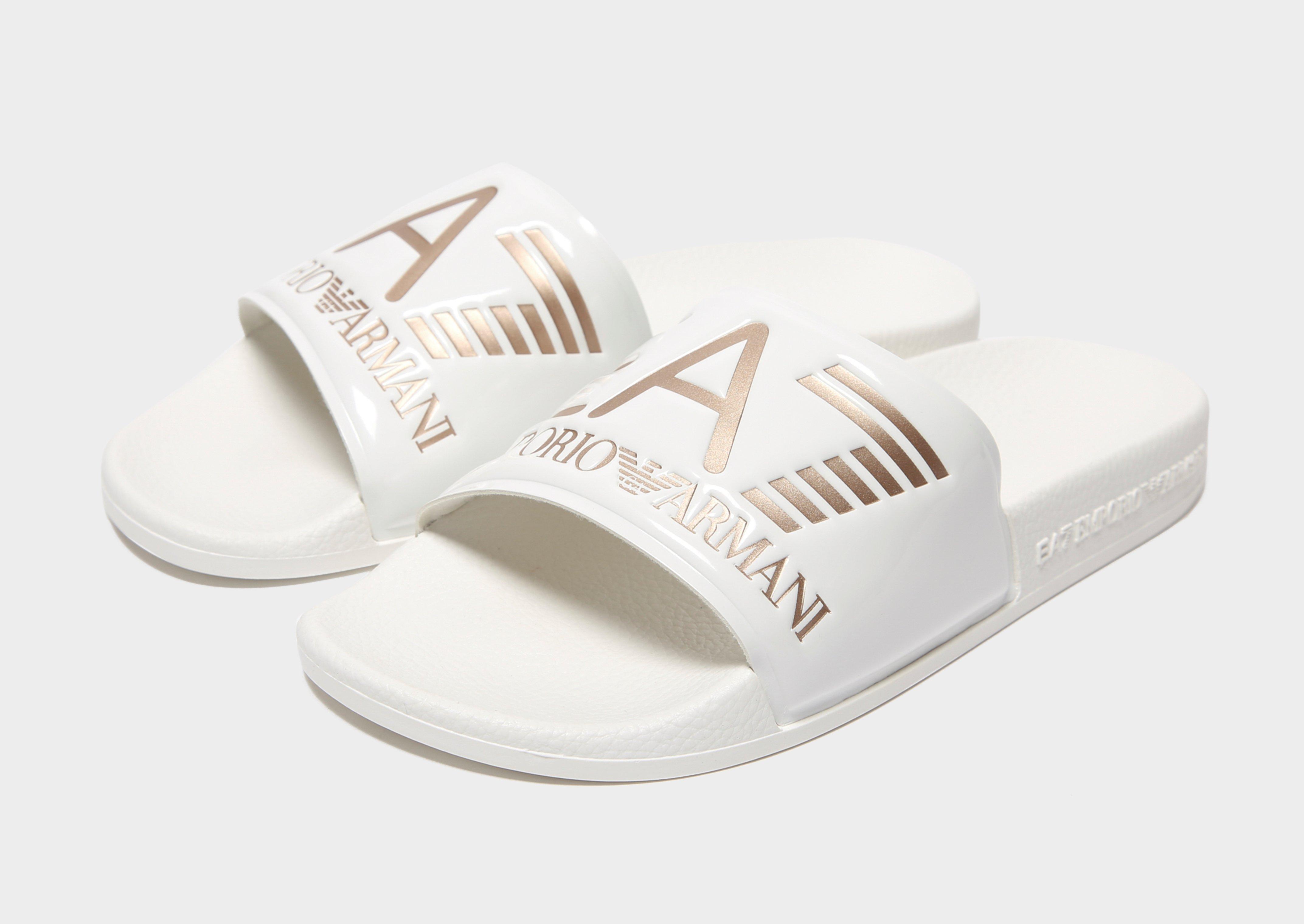 armani sliders women