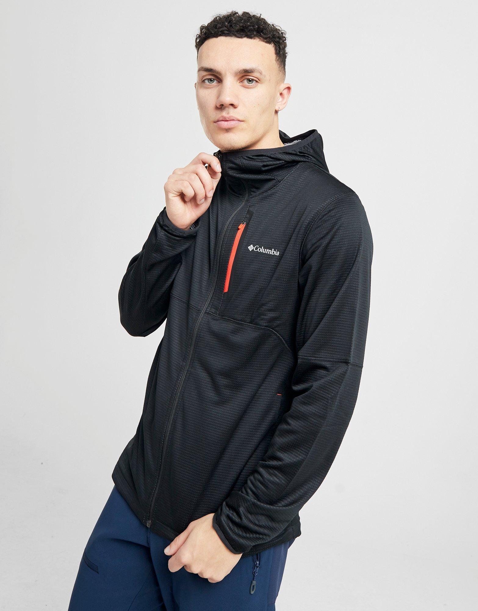 columbia tech trail hybrid hoodie