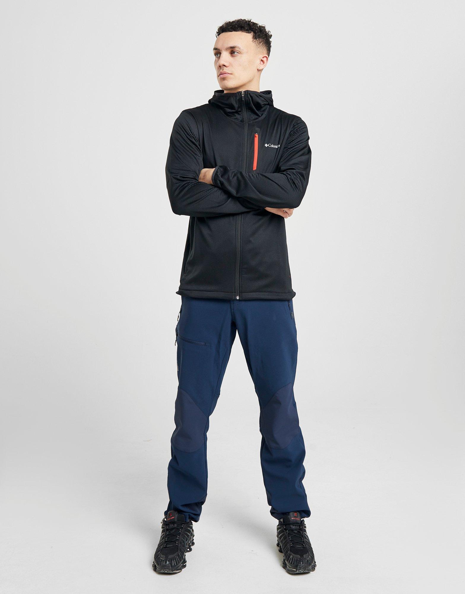 columbia tech trail hybrid hoodie