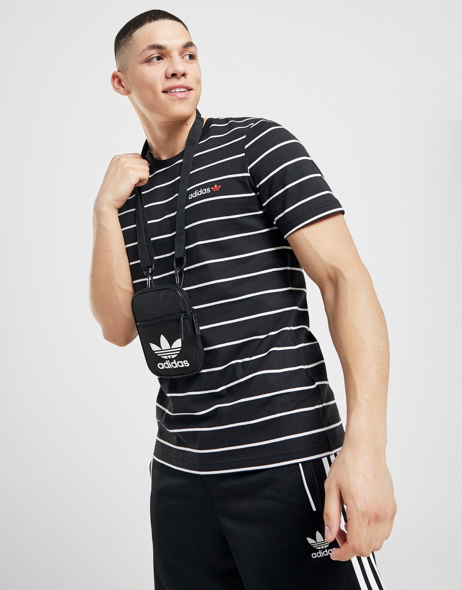 adidas originals stripe t shirt