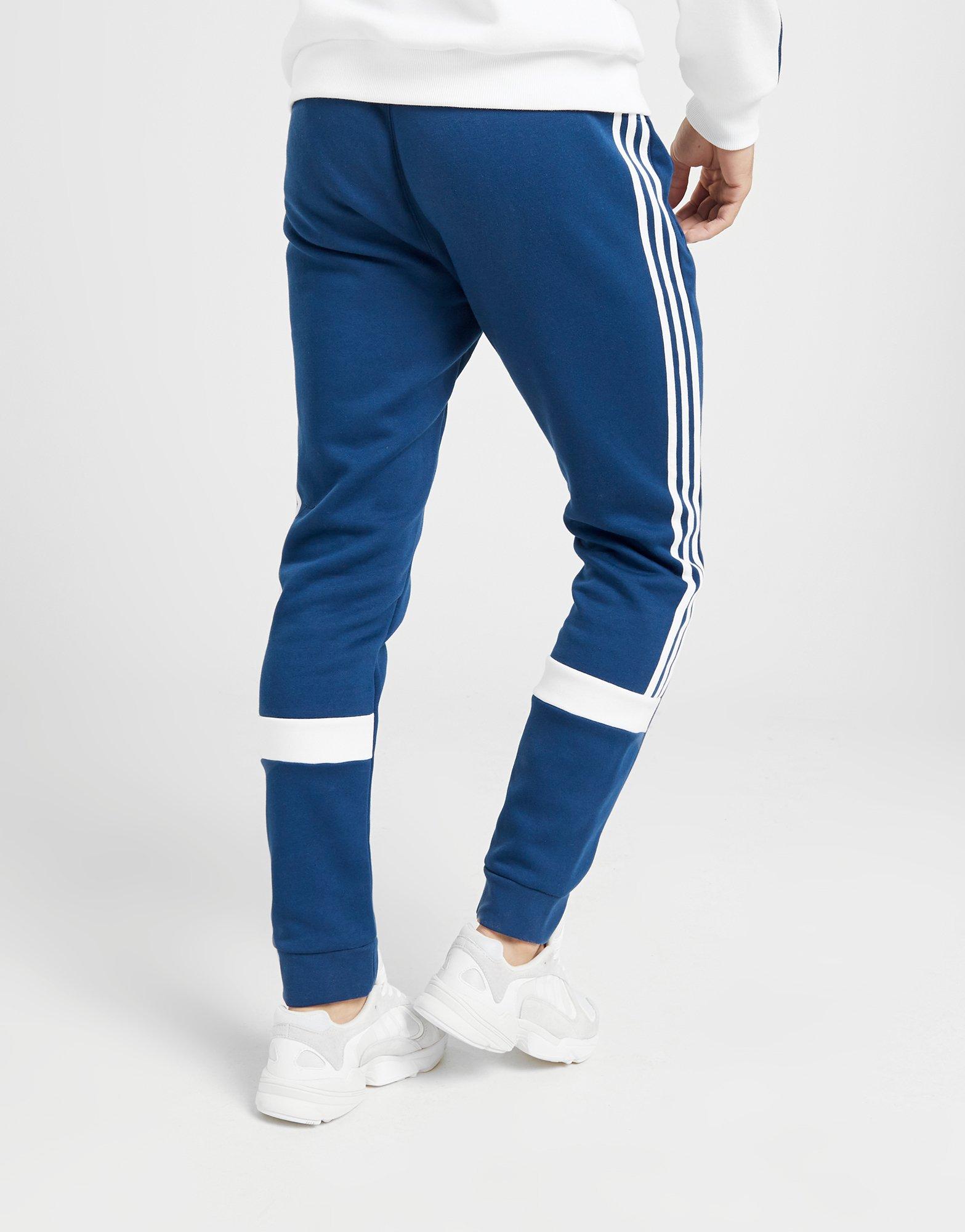 blue addidas joggers