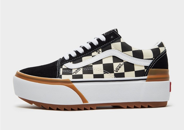 vans old skool stacked leather sneaker