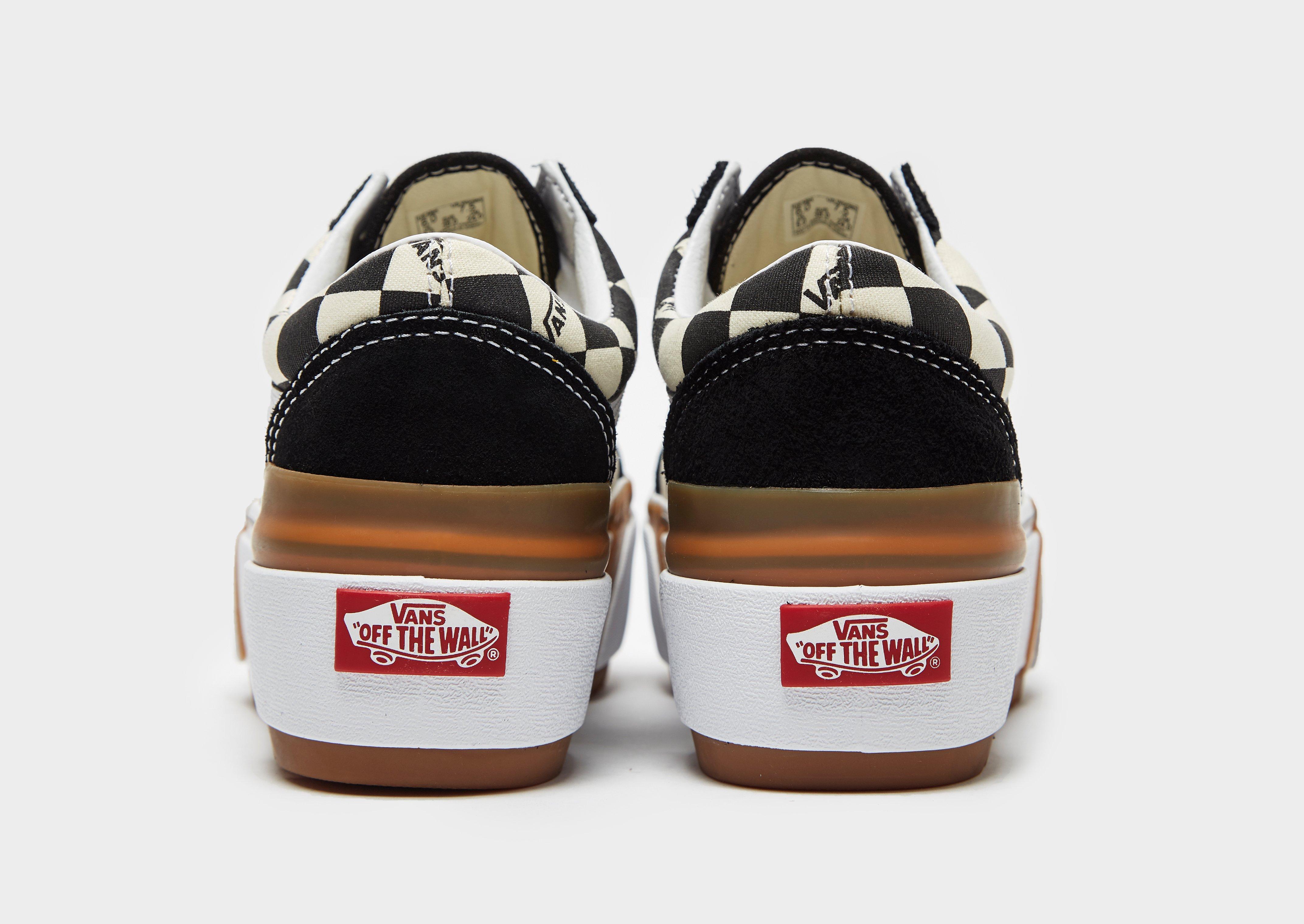 logo stacked old skool vans