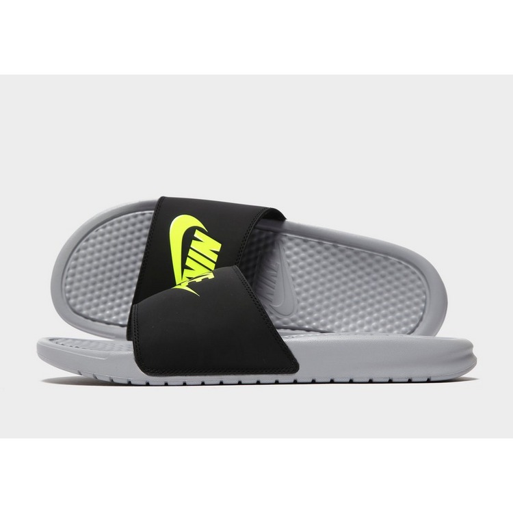 Buy Grey Nike Benassi Slides Jd Sports Jd Sports Ireland