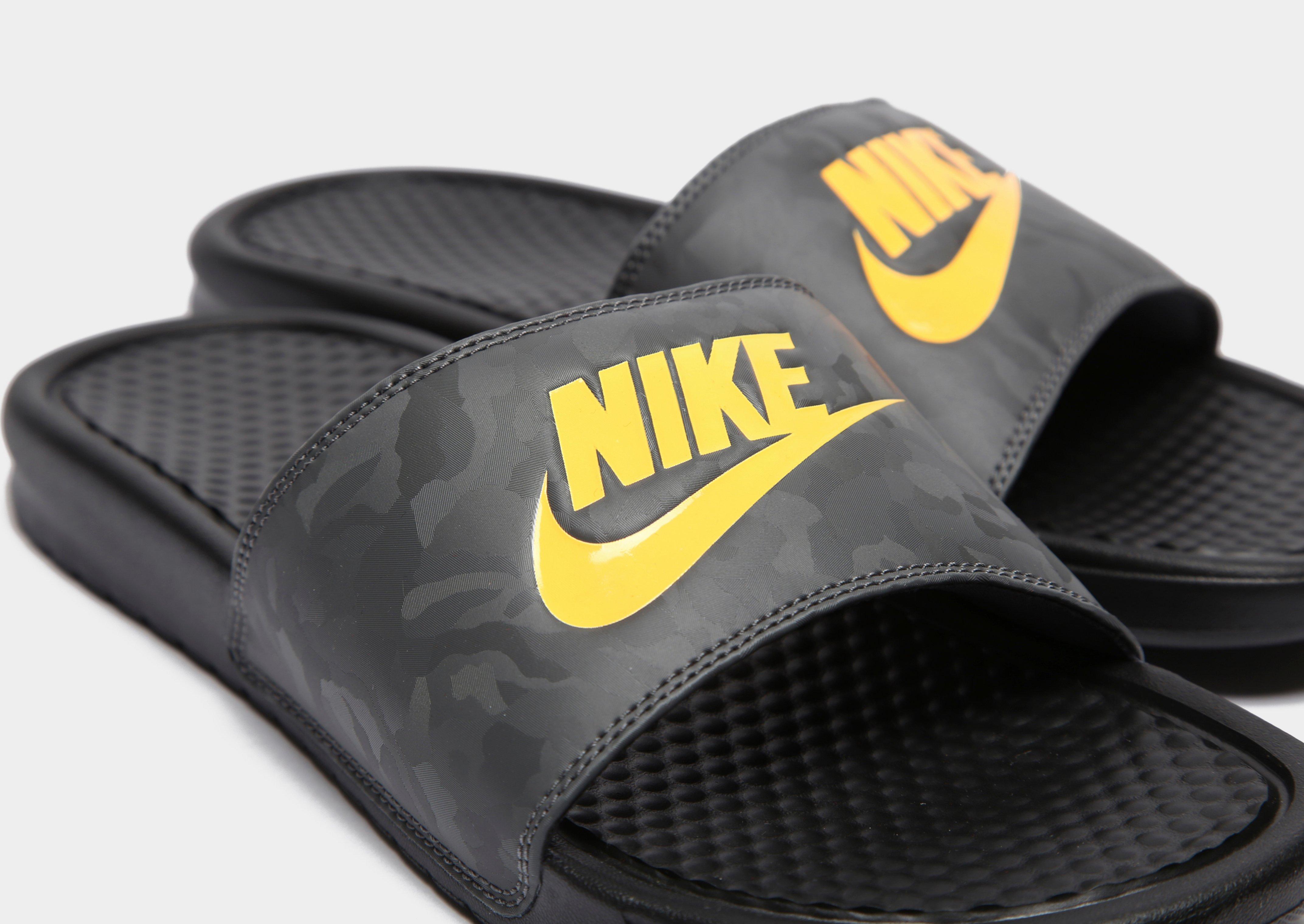 nike slides with holes