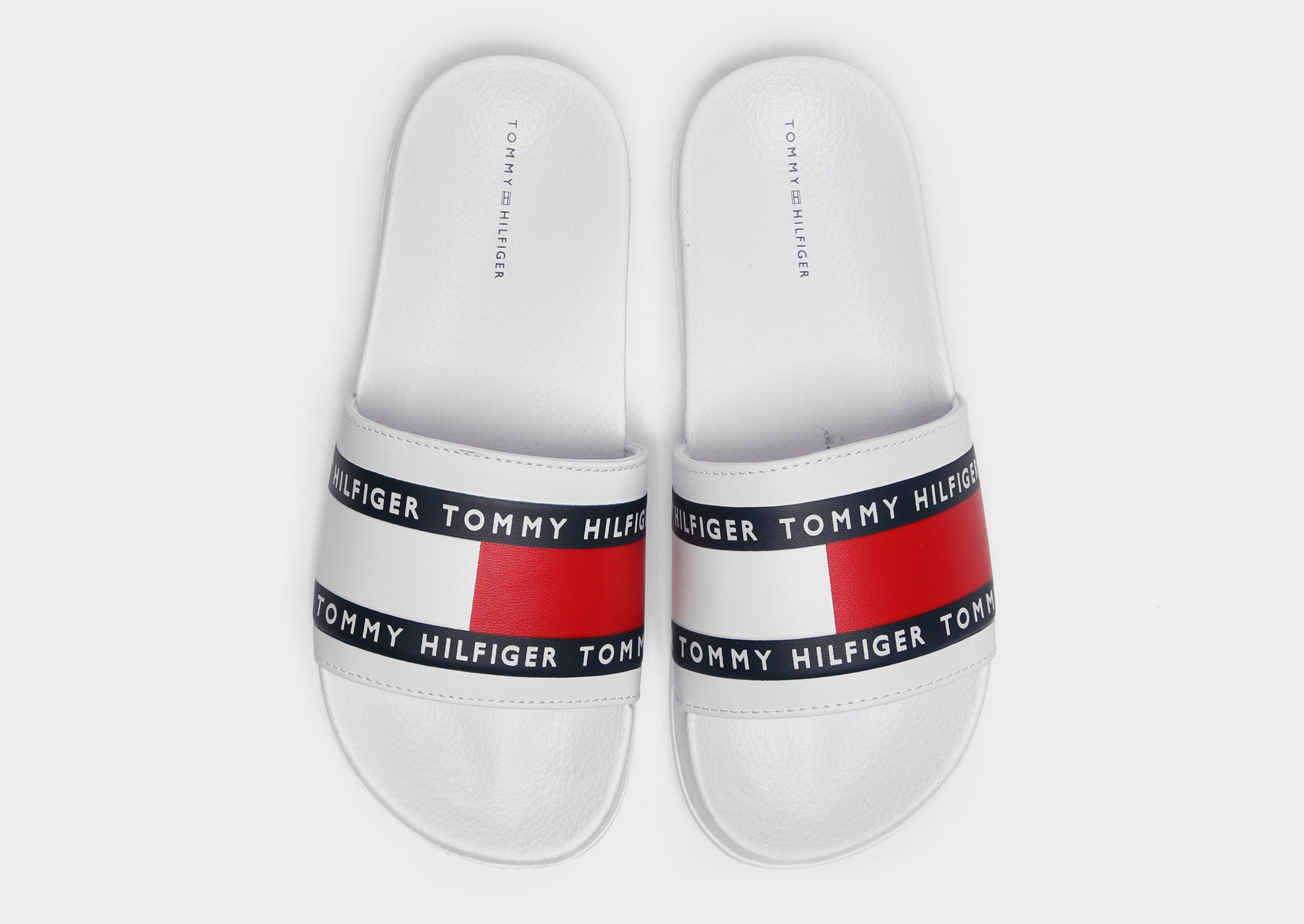 tommy hilfiger pastel slides