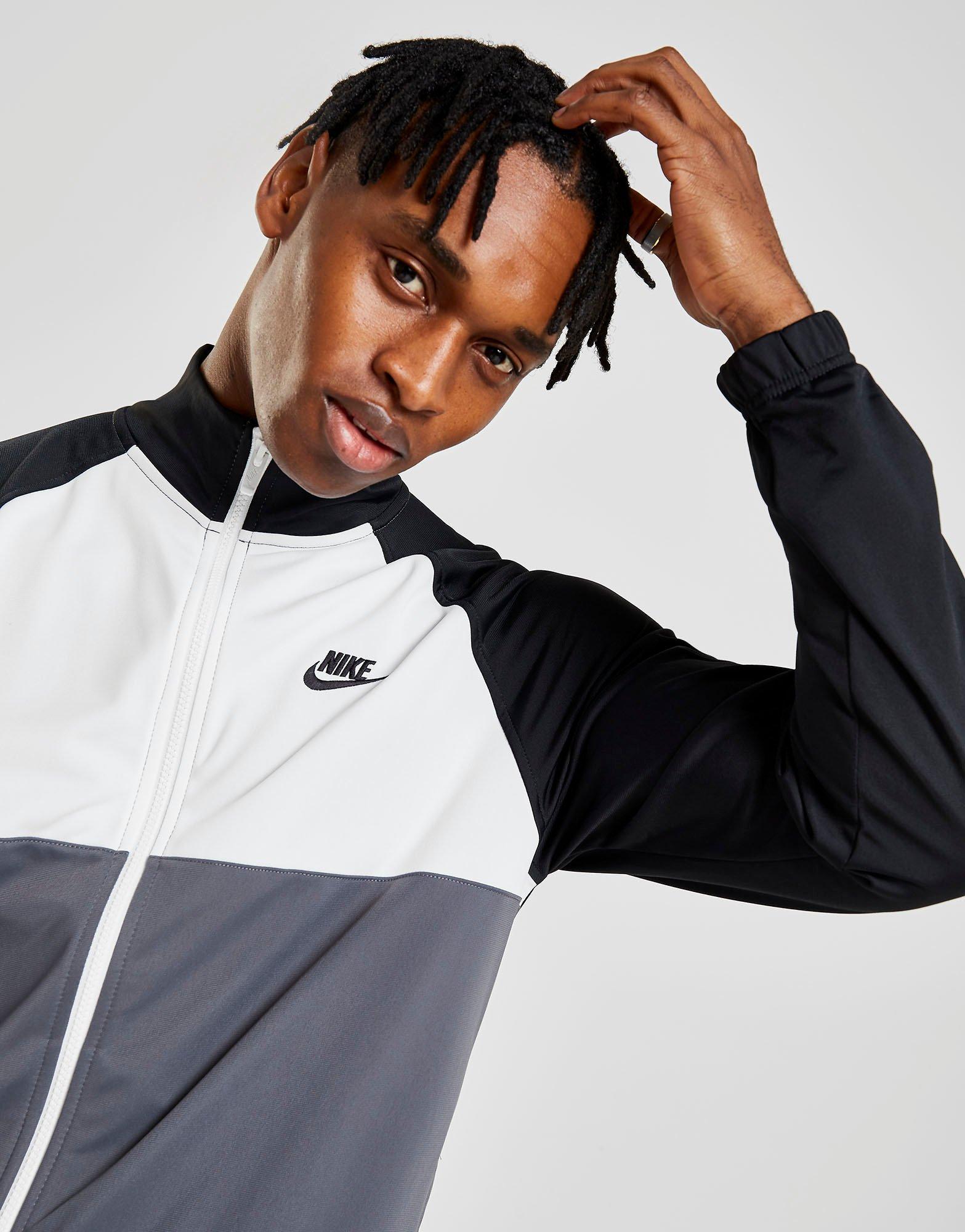 nike track top grey