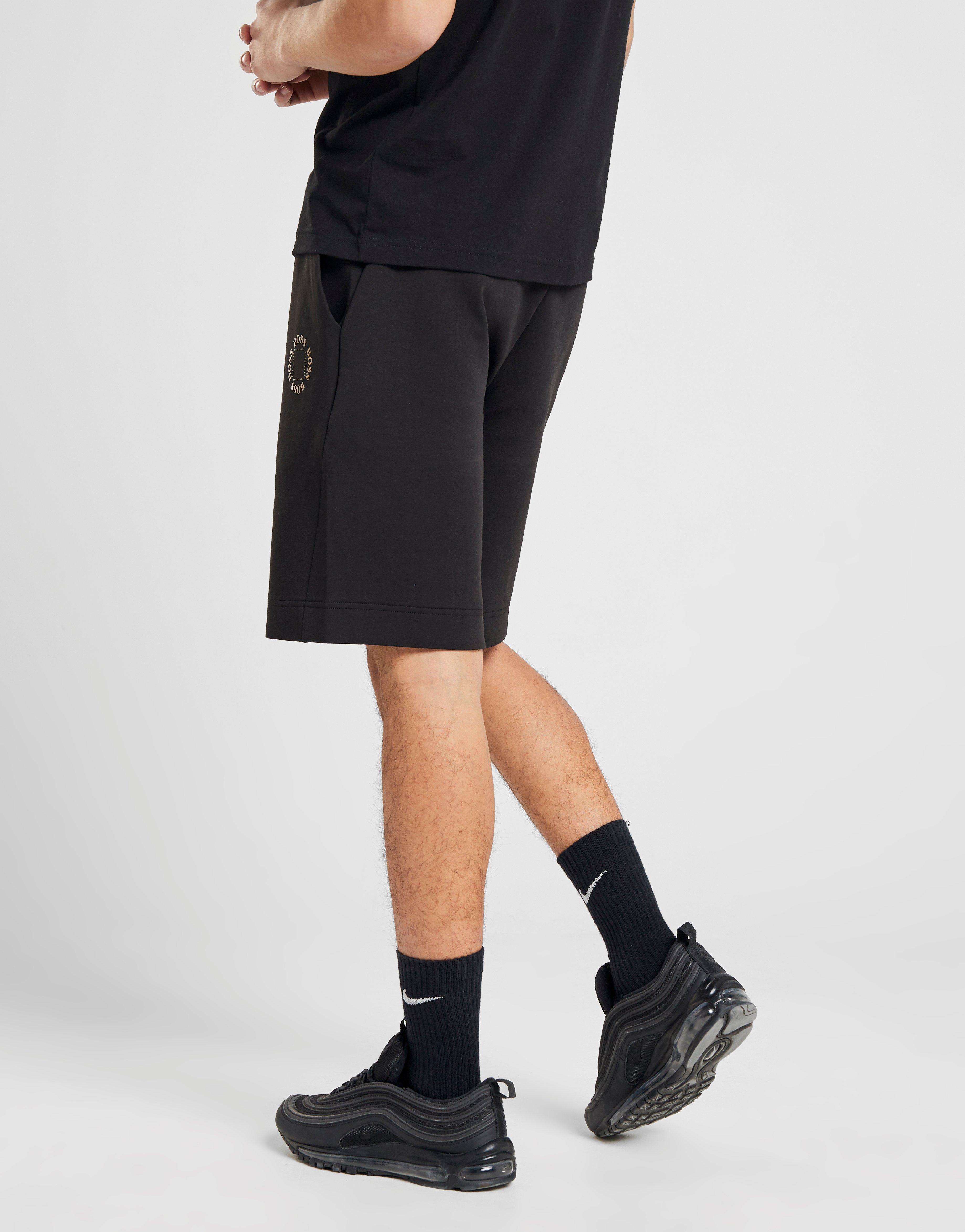 boss fleece shorts