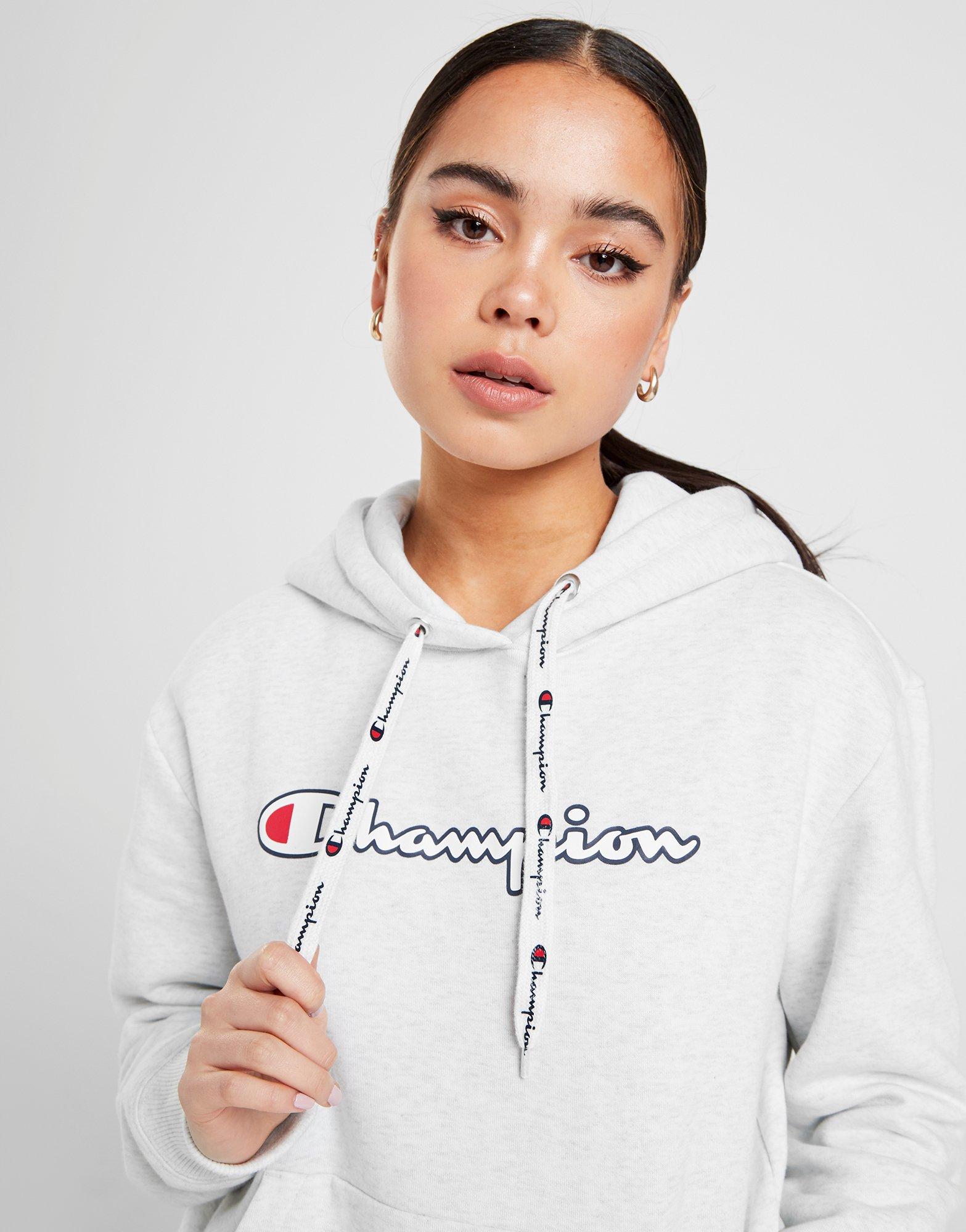 champion tape boyfriend hoodie